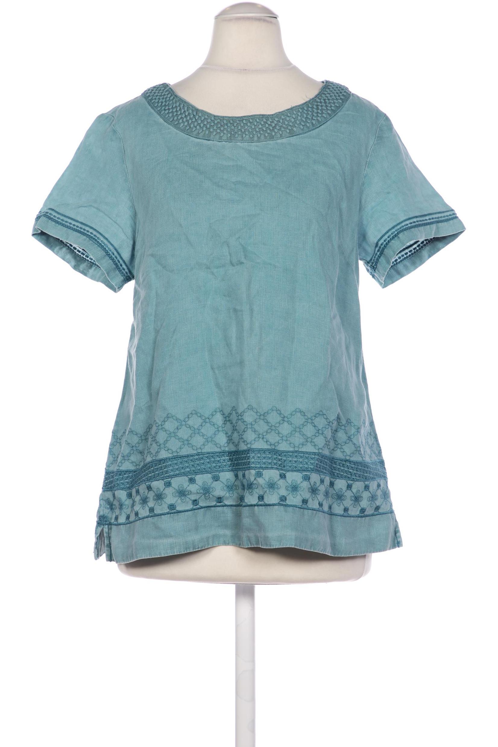 

Sorgenfri Sylt Damen Bluse, blau, Gr. 34