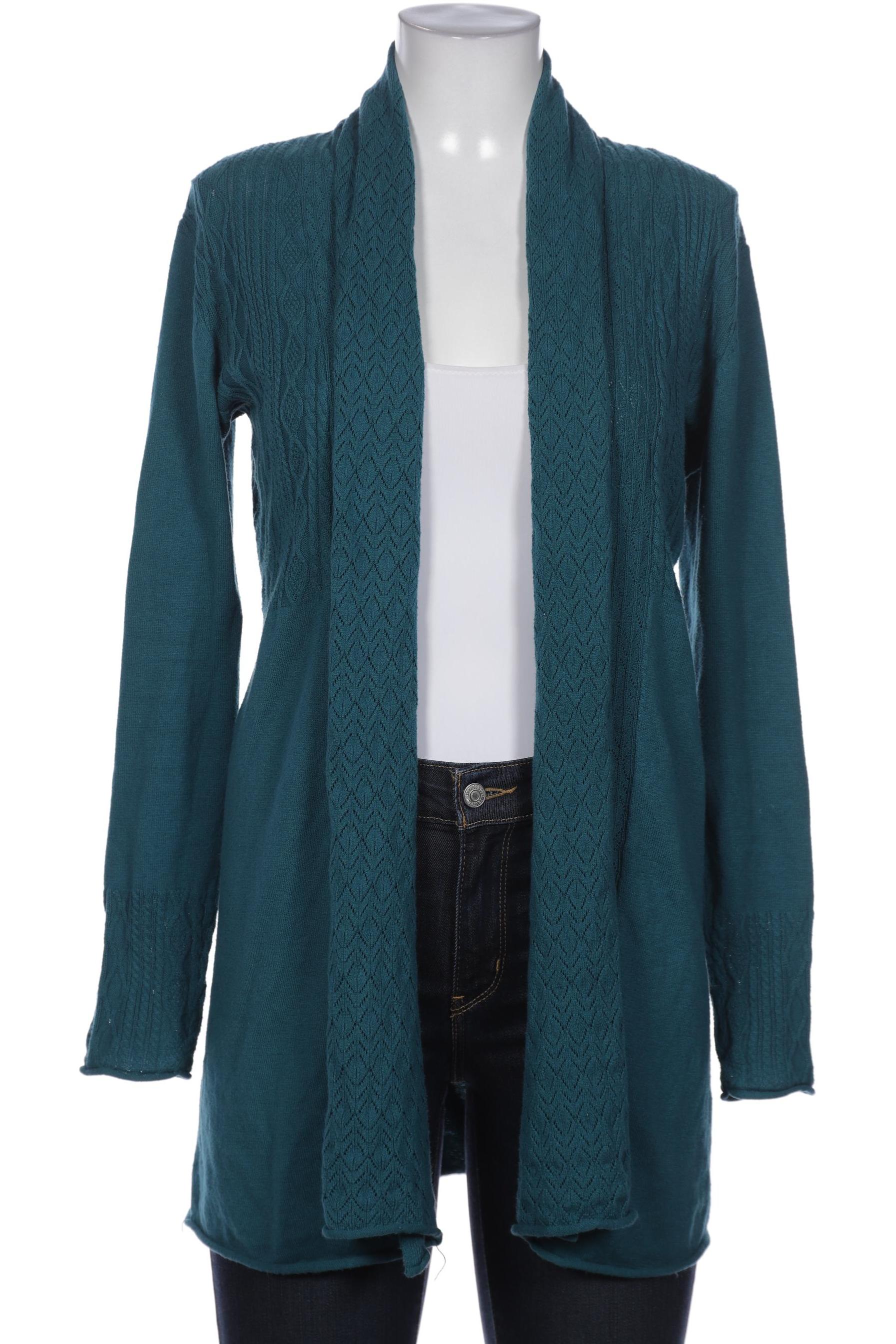 

Sorgenfri Sylt Damen Strickjacke, türkis, Gr. 36