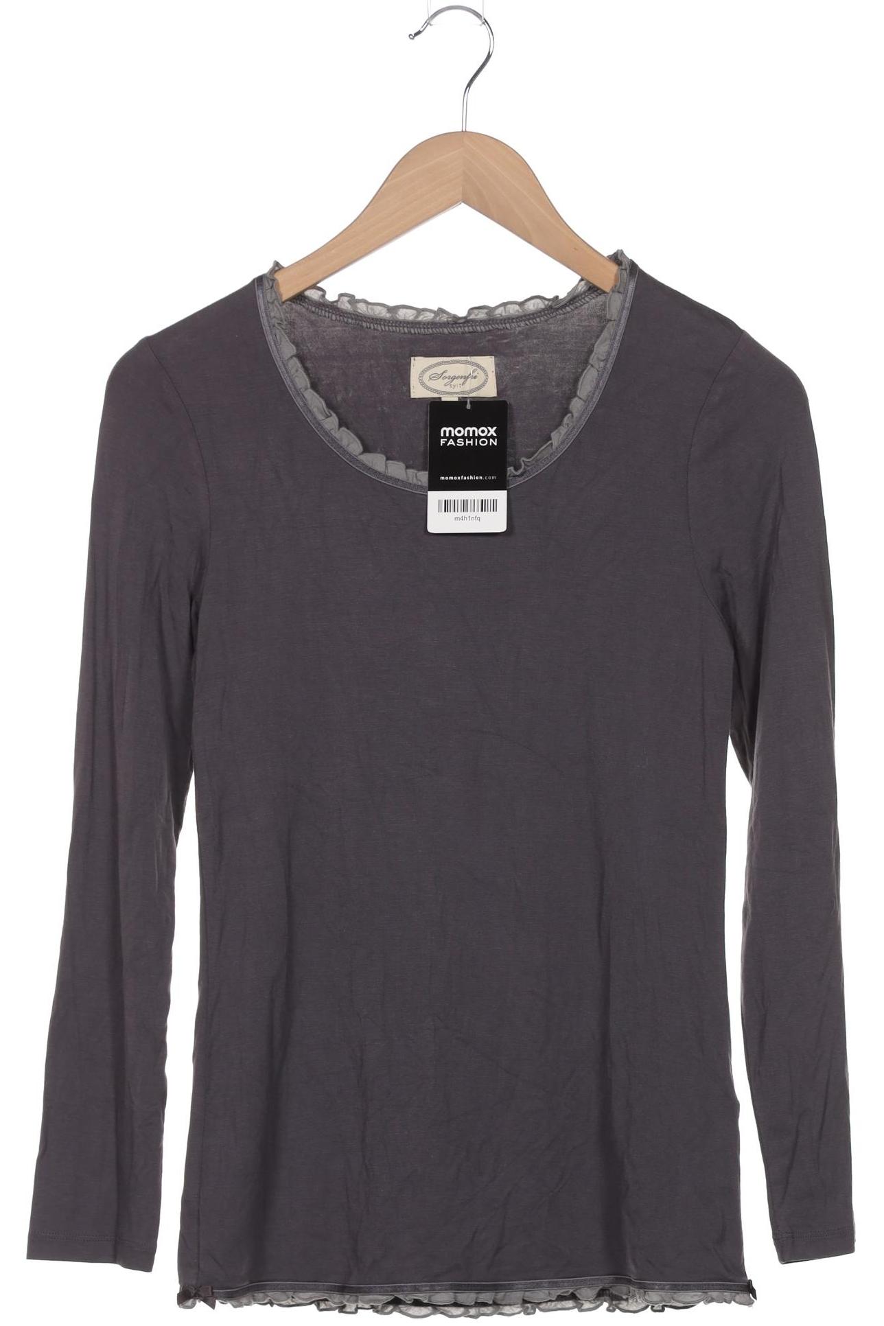 

Sorgenfri Sylt Damen Langarmshirt, grau, Gr. 38