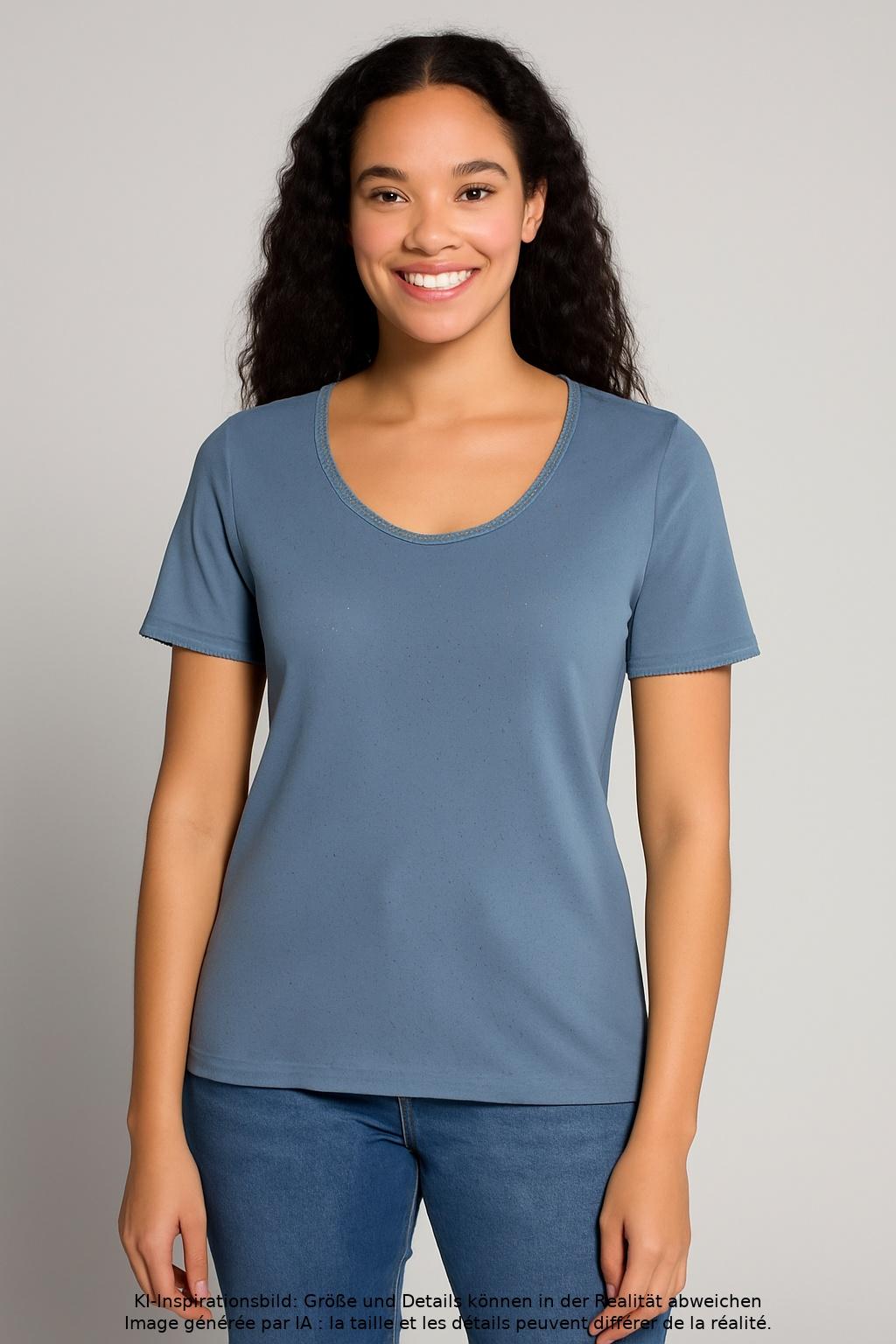 

Sorgenfri Sylt Damen T-Shirt, hellblau, Gr. 38
