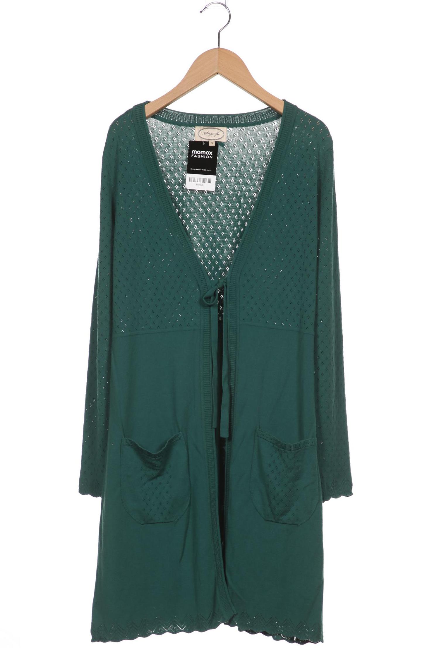 

Sorgenfri Sylt Damen Strickjacke, grün, Gr. 36