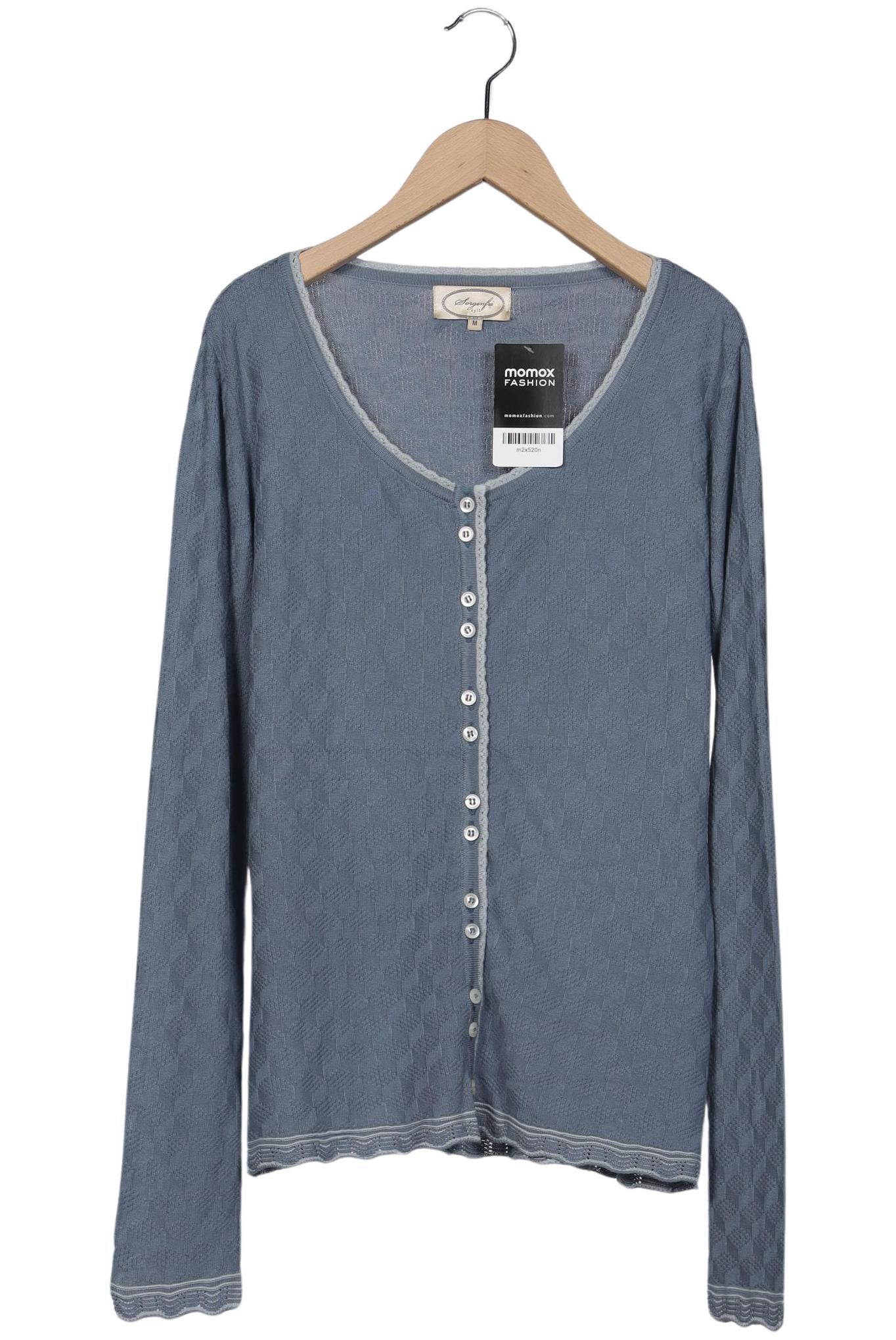 

Sorgenfri Sylt Damen Strickjacke, blau, Gr. 38
