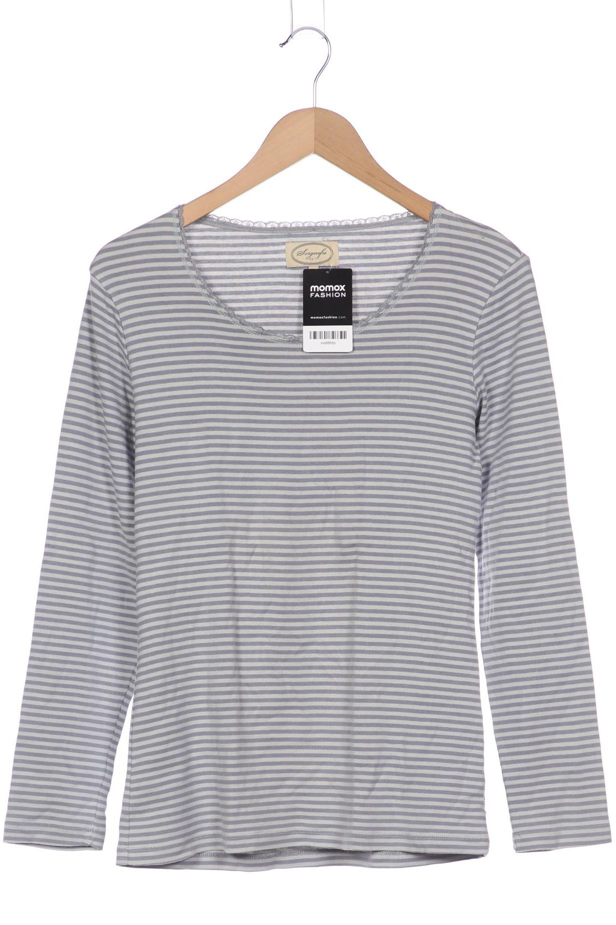 

Sorgenfri Sylt Damen Langarmshirt, blau, Gr. 44