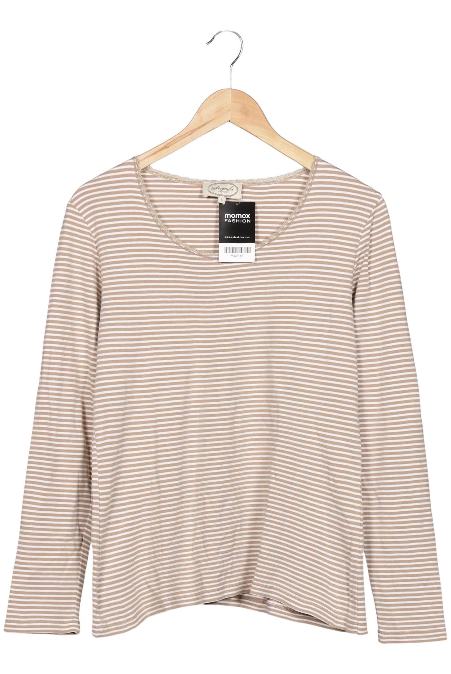 

Sorgenfri Sylt Damen Langarmshirt, beige, Gr. 42