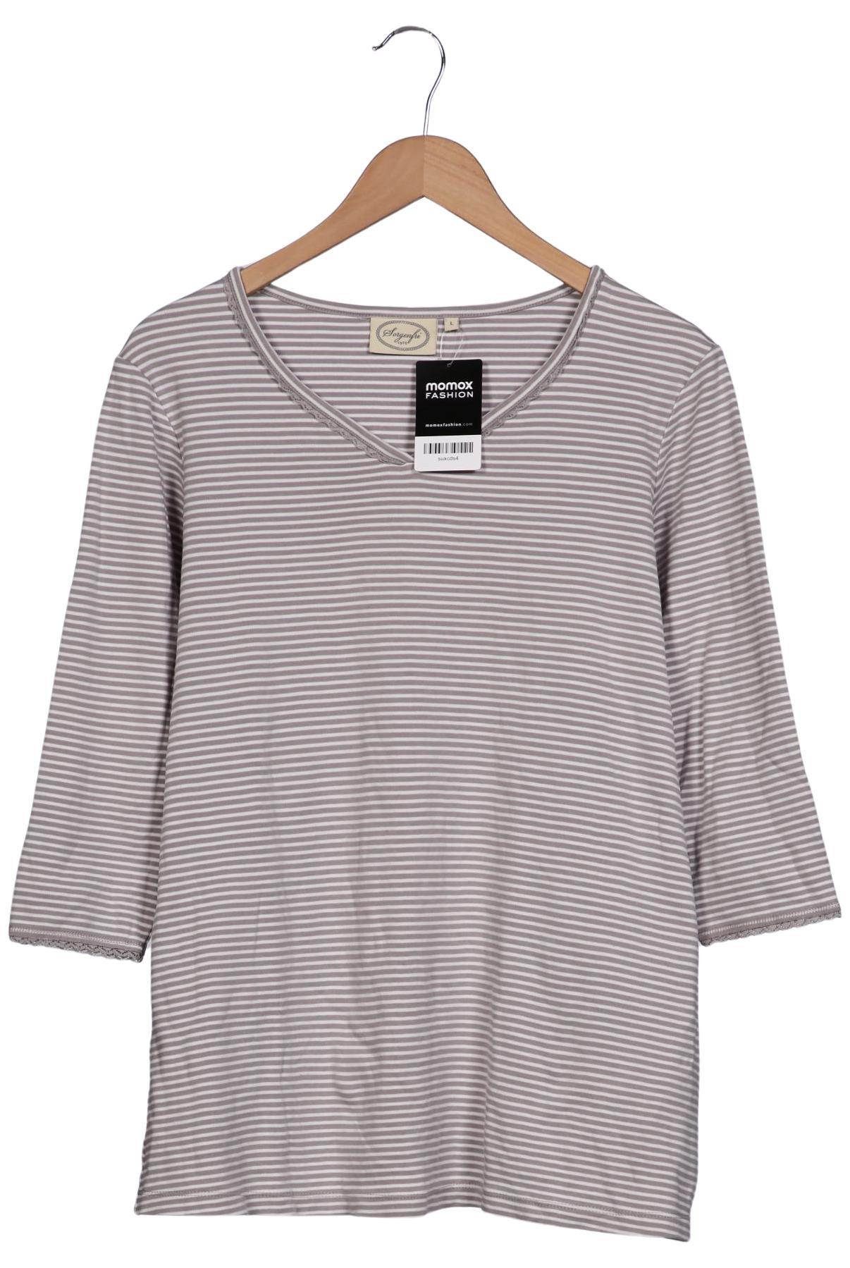 

Sorgenfri Sylt Damen Langarmshirt, grau, Gr. 42