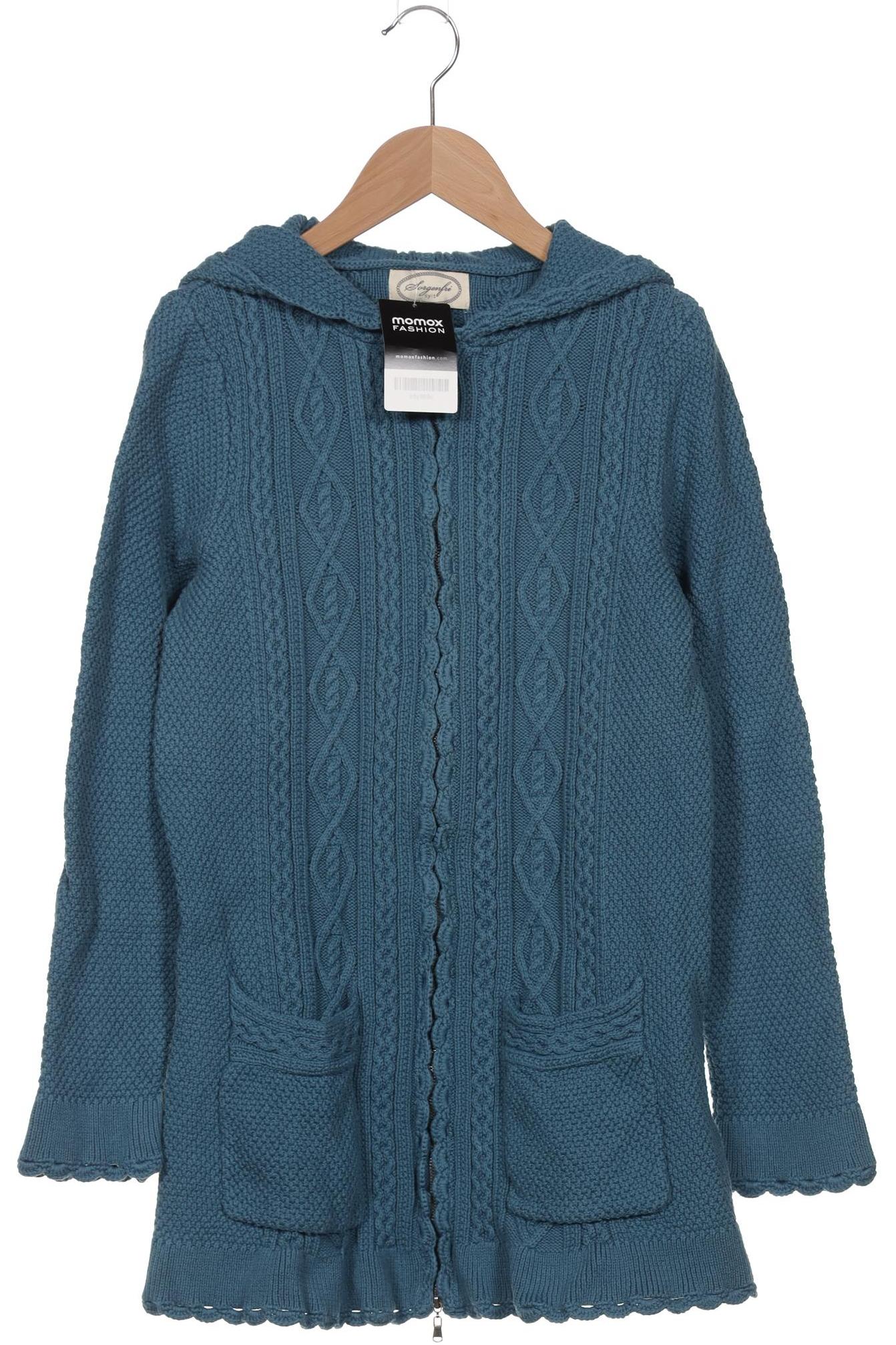

Sorgenfri Sylt Damen Strickjacke, blau, Gr. 38