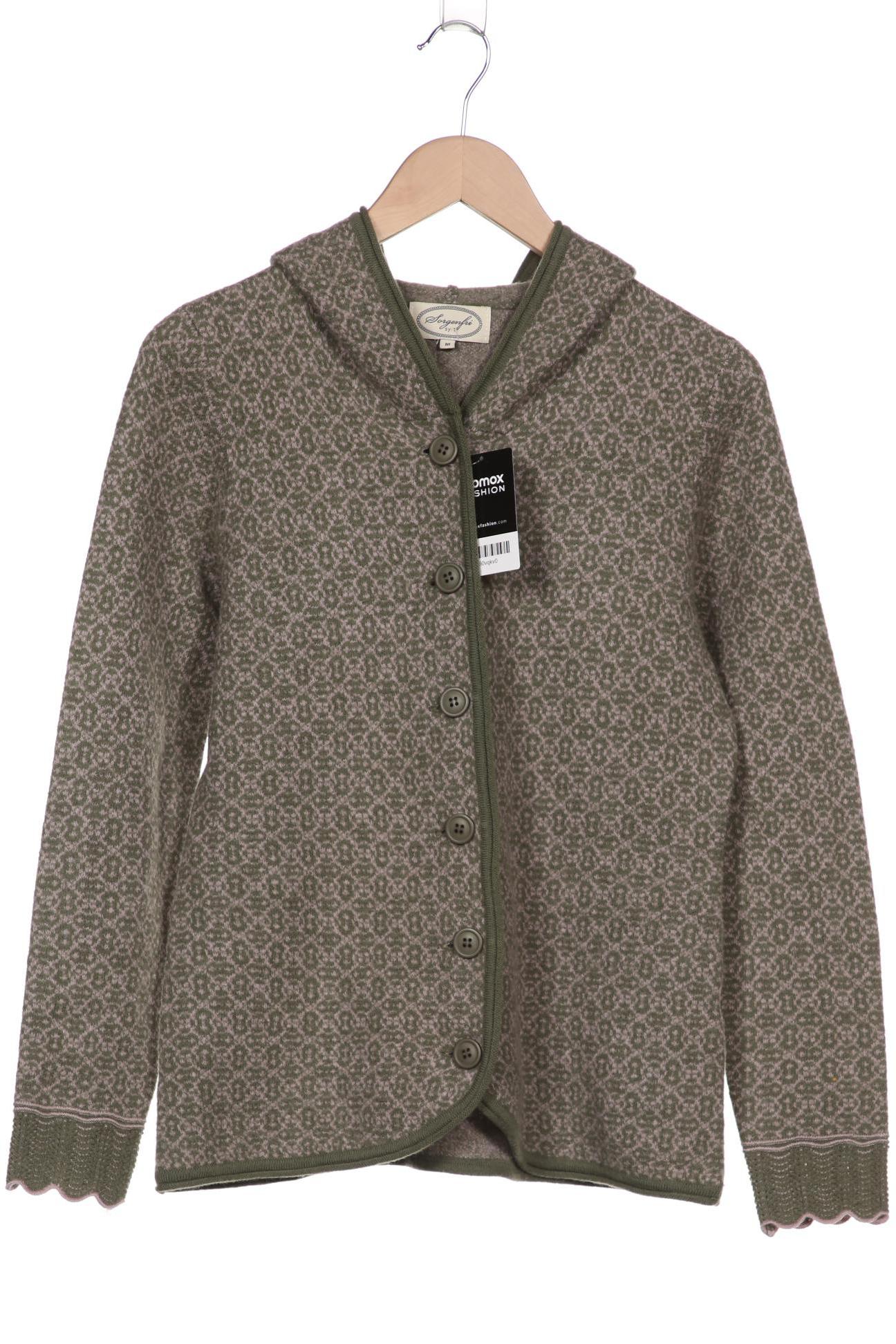 

Sorgenfri Sylt Damen Strickjacke, grün, Gr. 38
