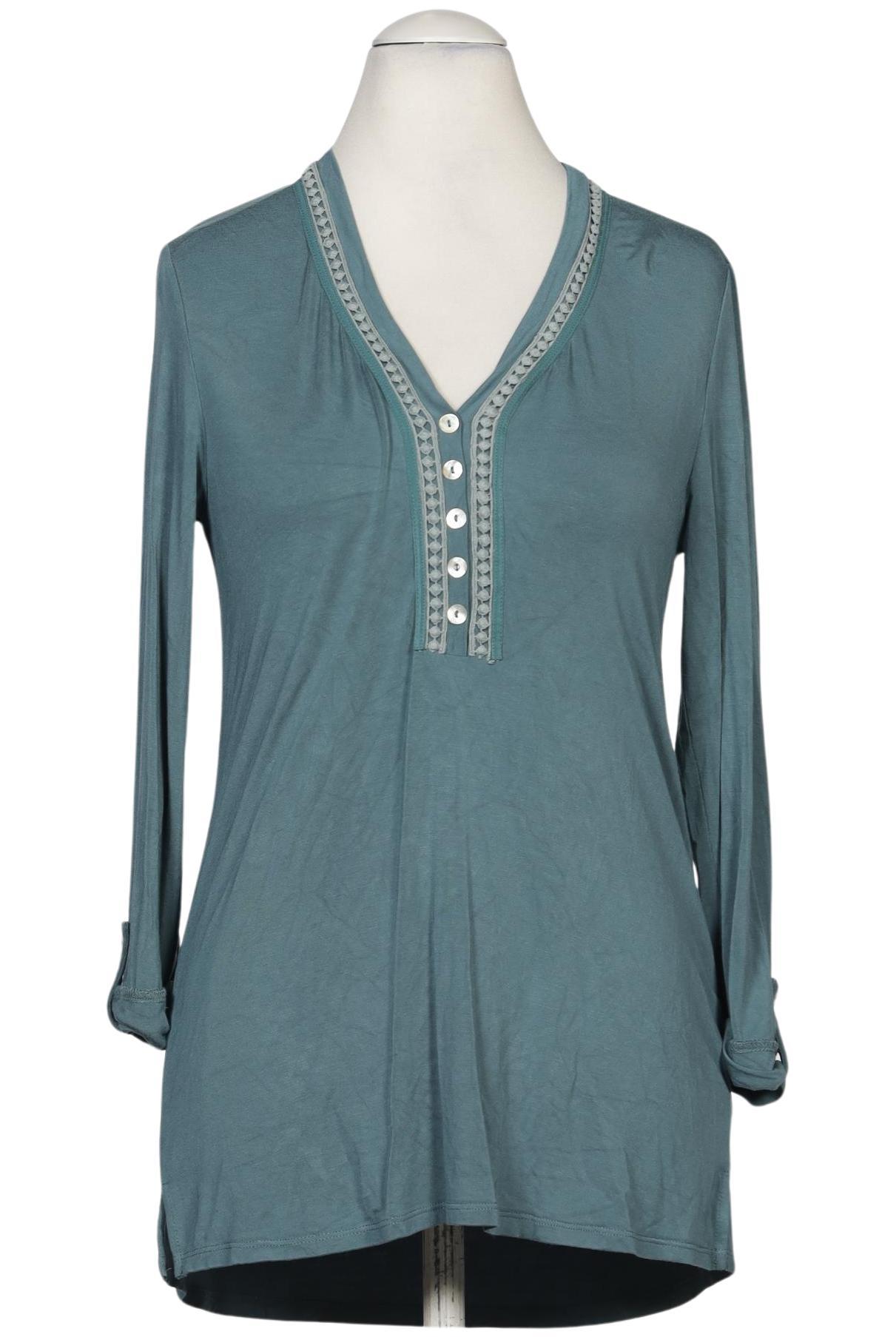 

Sorgenfri Sylt Damen Langarmshirt, türkis, Gr. 36