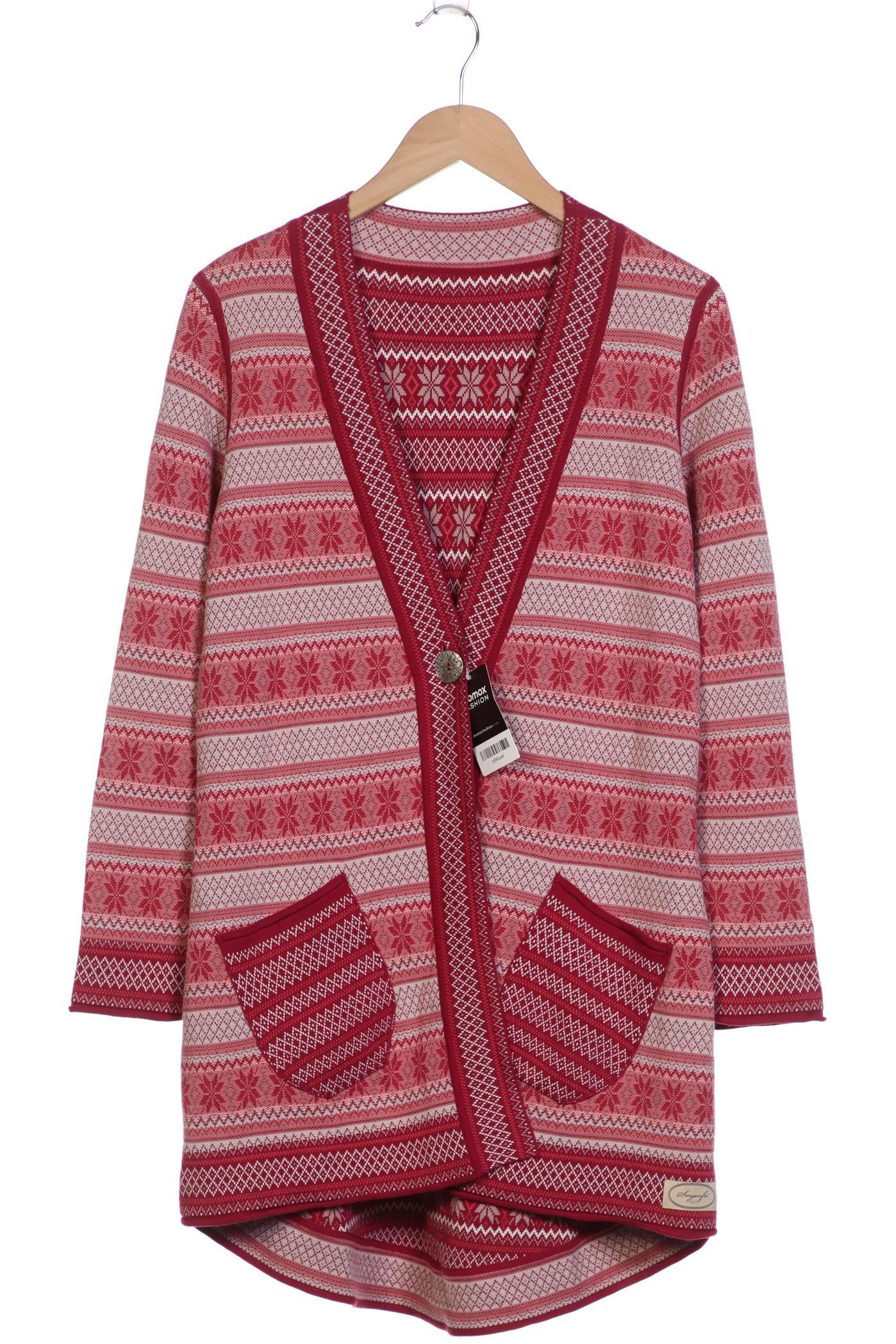 

Sorgenfri Sylt Damen Strickjacke, rot, Gr. 42