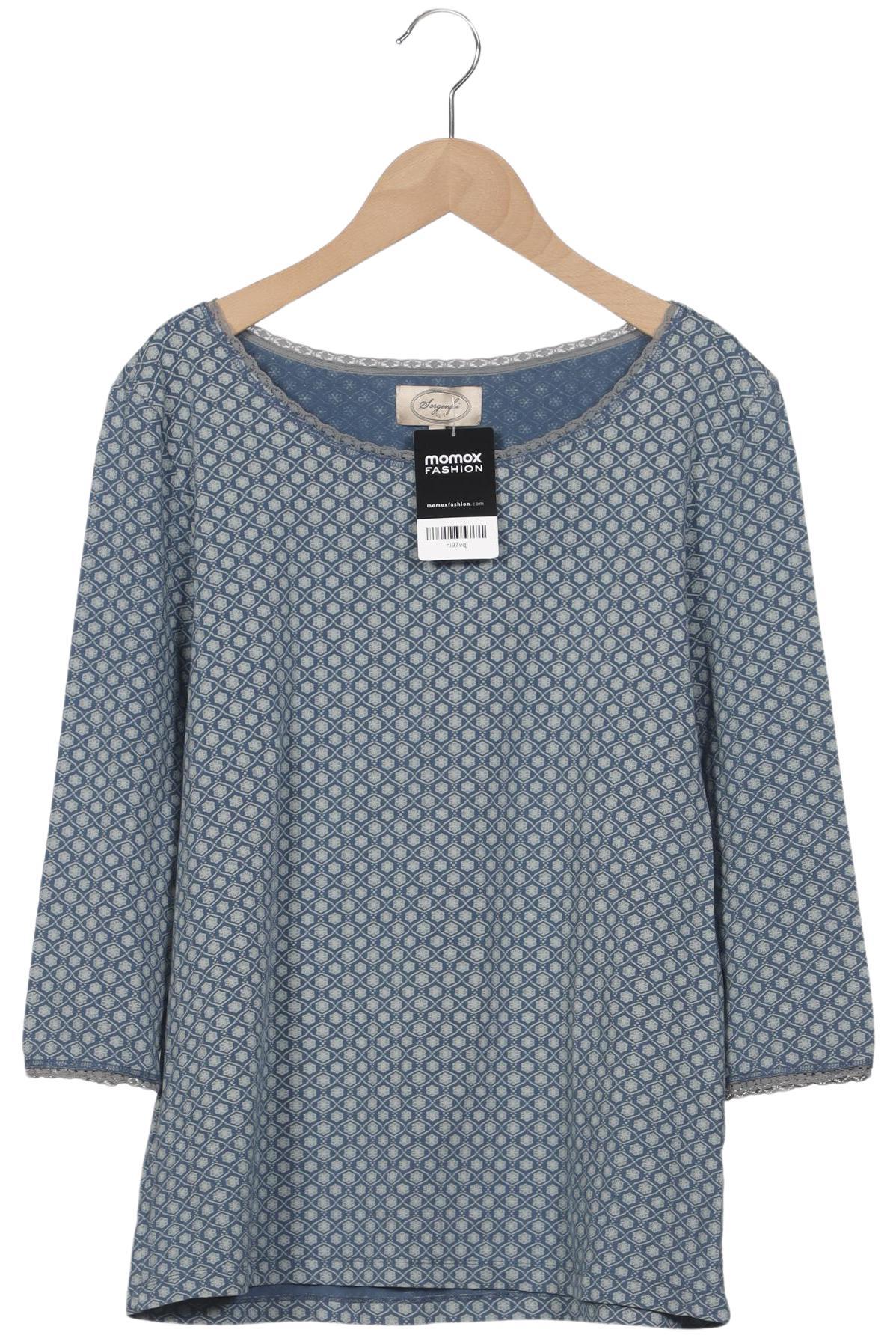 

Sorgenfri Sylt Damen Langarmshirt, hellblau, Gr. 44