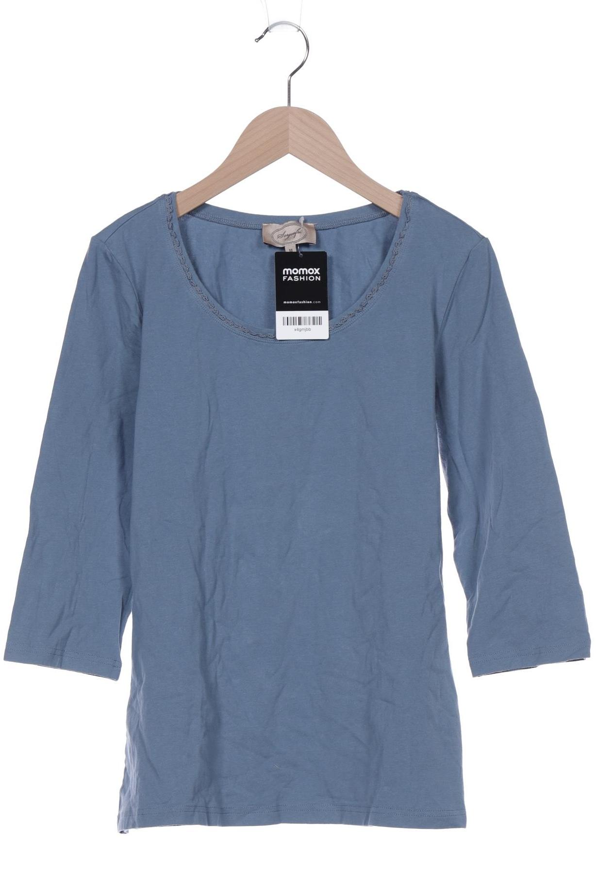 

Sorgenfri Sylt Damen Langarmshirt, blau, Gr. 38