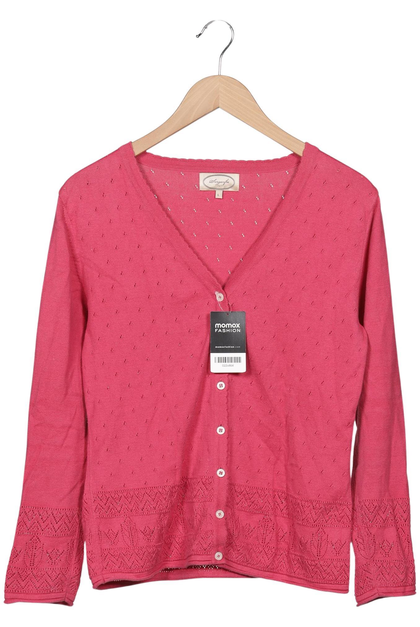 

Sorgenfri Sylt Damen Strickjacke, pink, Gr. 42