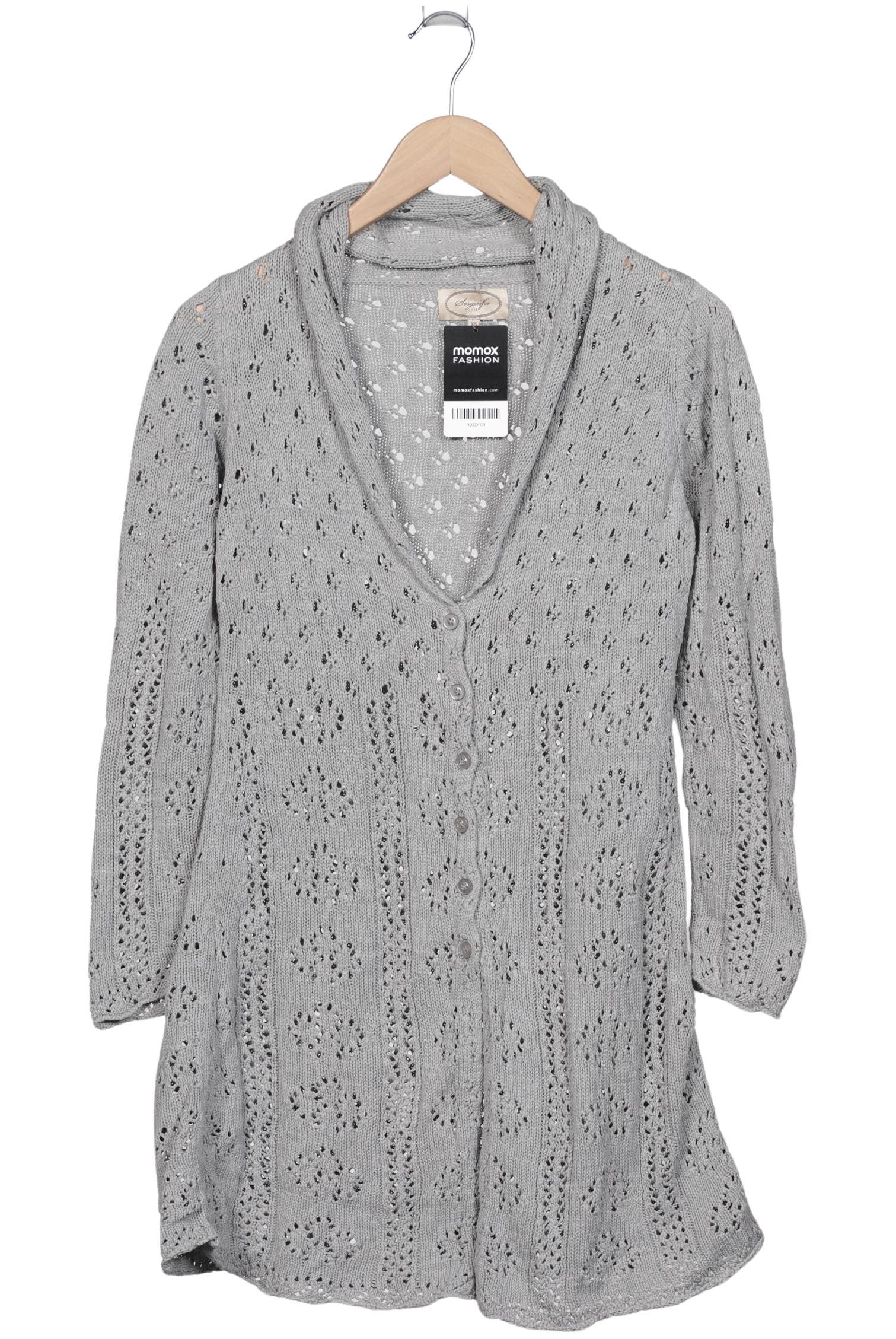 

Sorgenfri Sylt Damen Strickjacke, grau, Gr. 34