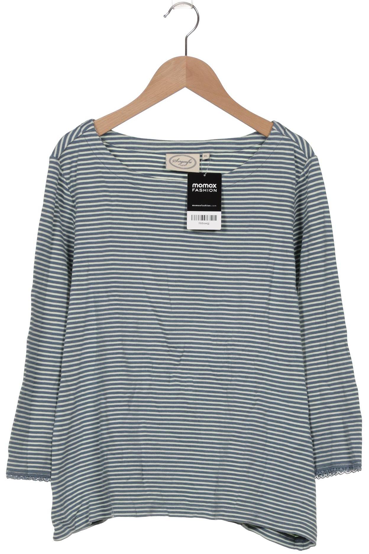 

Sorgenfri Sylt Damen Langarmshirt, türkis, Gr. 44
