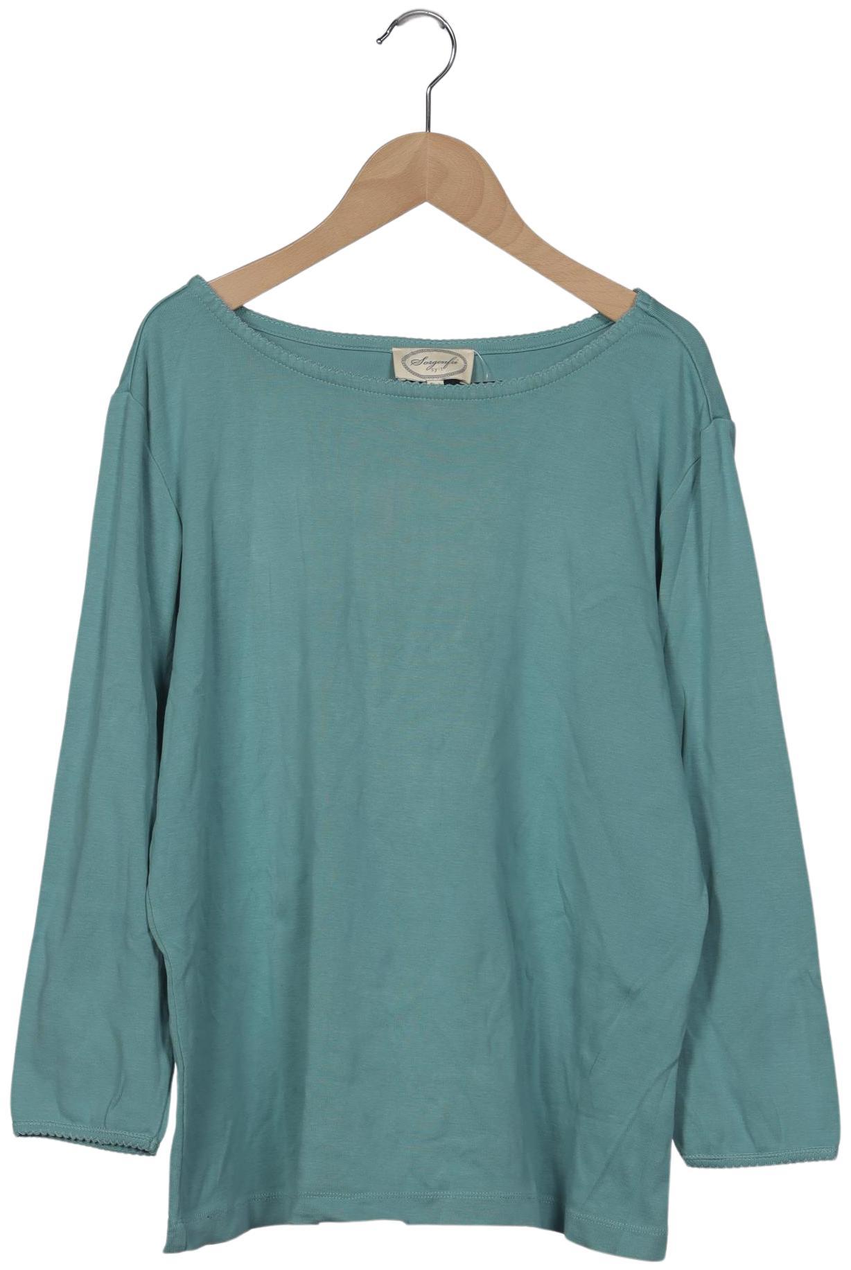

Sorgenfri Sylt Damen Langarmshirt, türkis, Gr. 46