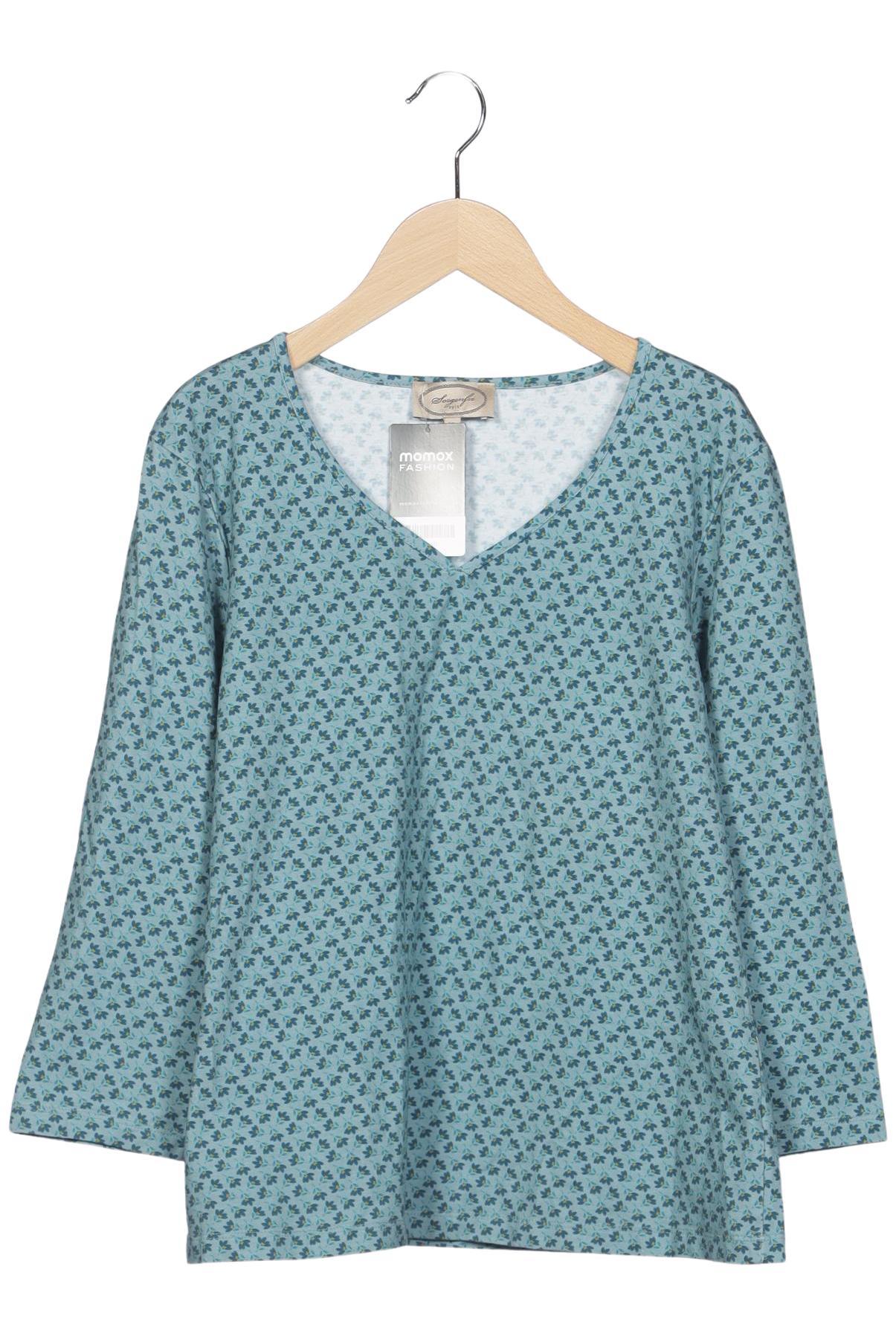 

Sorgenfri Sylt Damen Langarmshirt, hellblau, Gr. 44