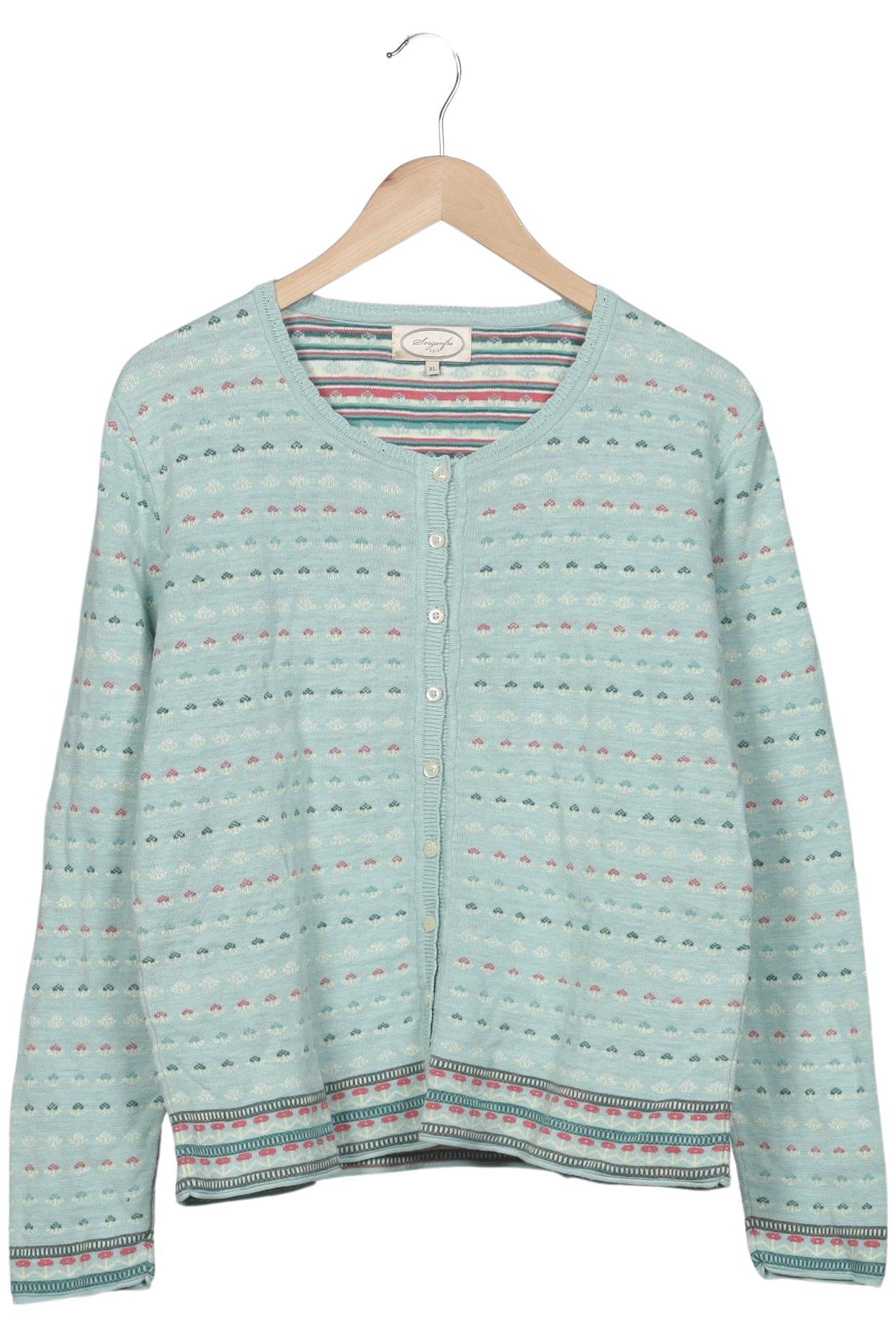 

Sorgenfri Sylt Damen Strickjacke, hellblau, Gr. 44