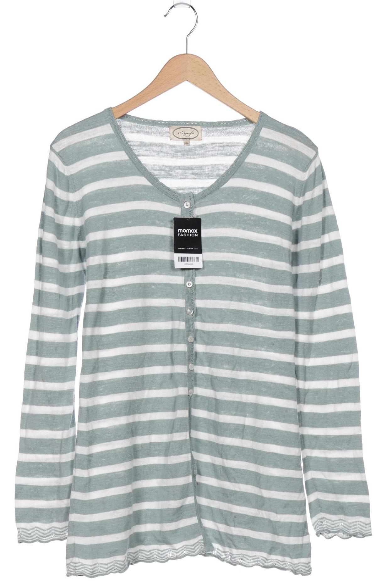 

Sorgenfri Sylt Damen Strickjacke, hellgrün, Gr. 44