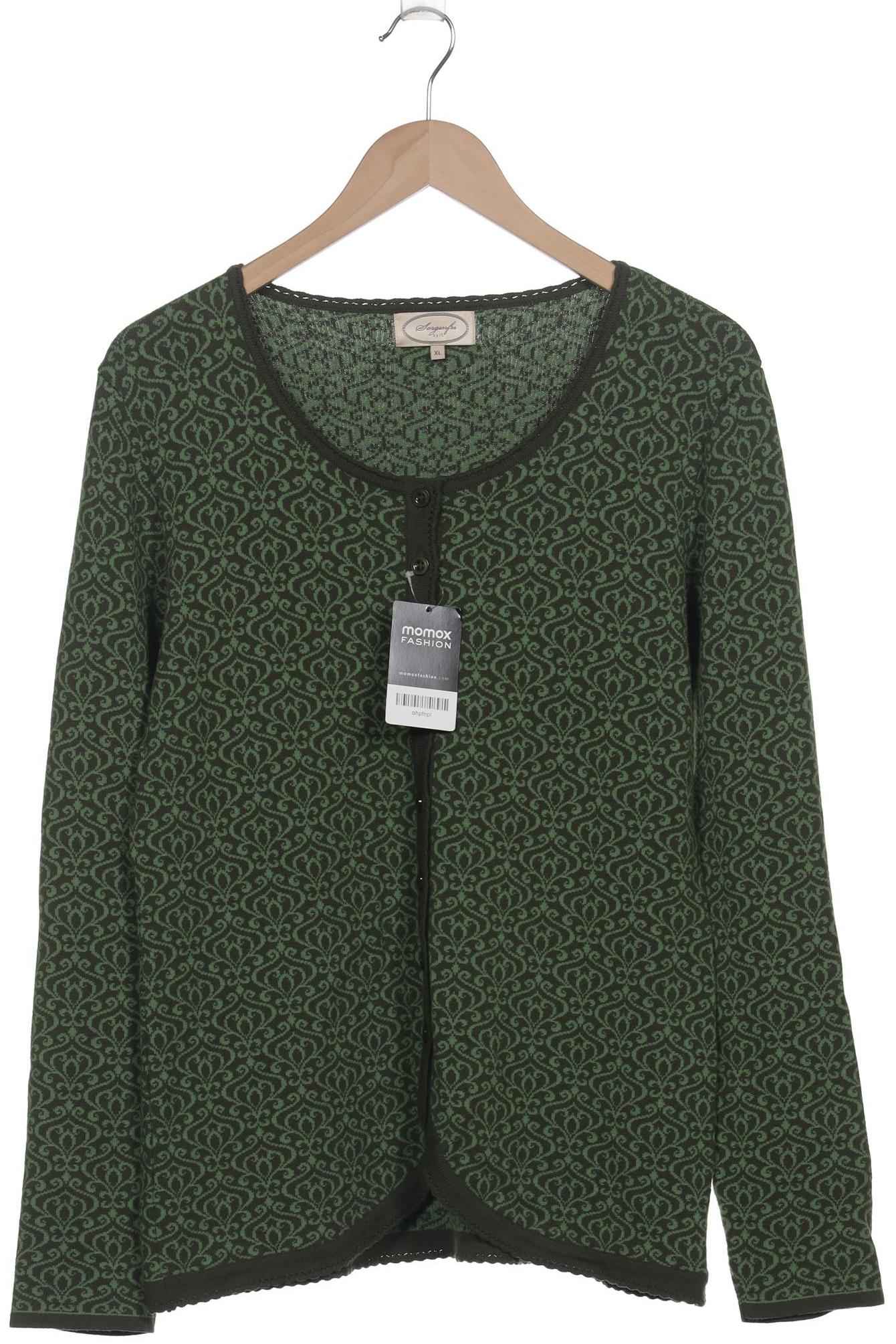 

Sorgenfri Sylt Damen Strickjacke, grün, Gr. 44