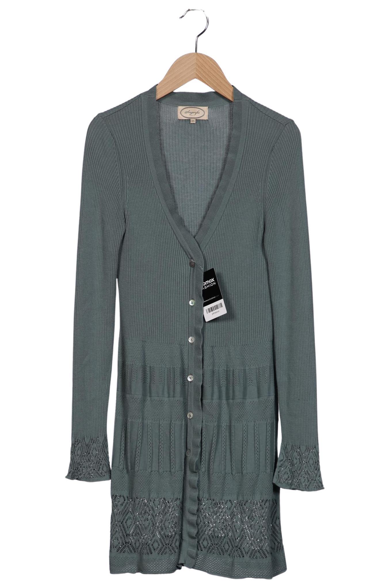 

Sorgenfri Sylt Damen Strickjacke, grün, Gr. 34