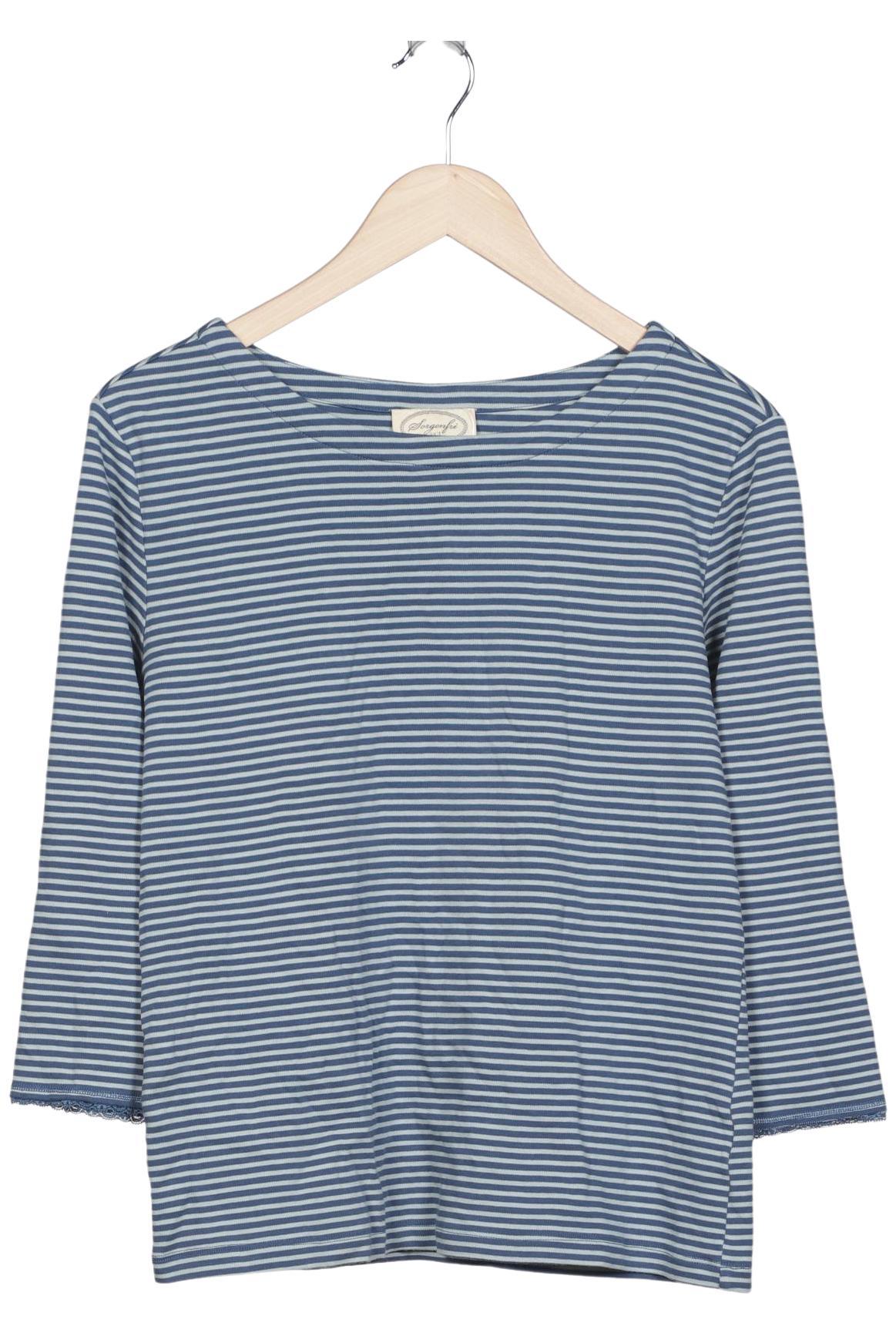 

Sorgenfri Sylt Damen Langarmshirt, hellblau, Gr. 44