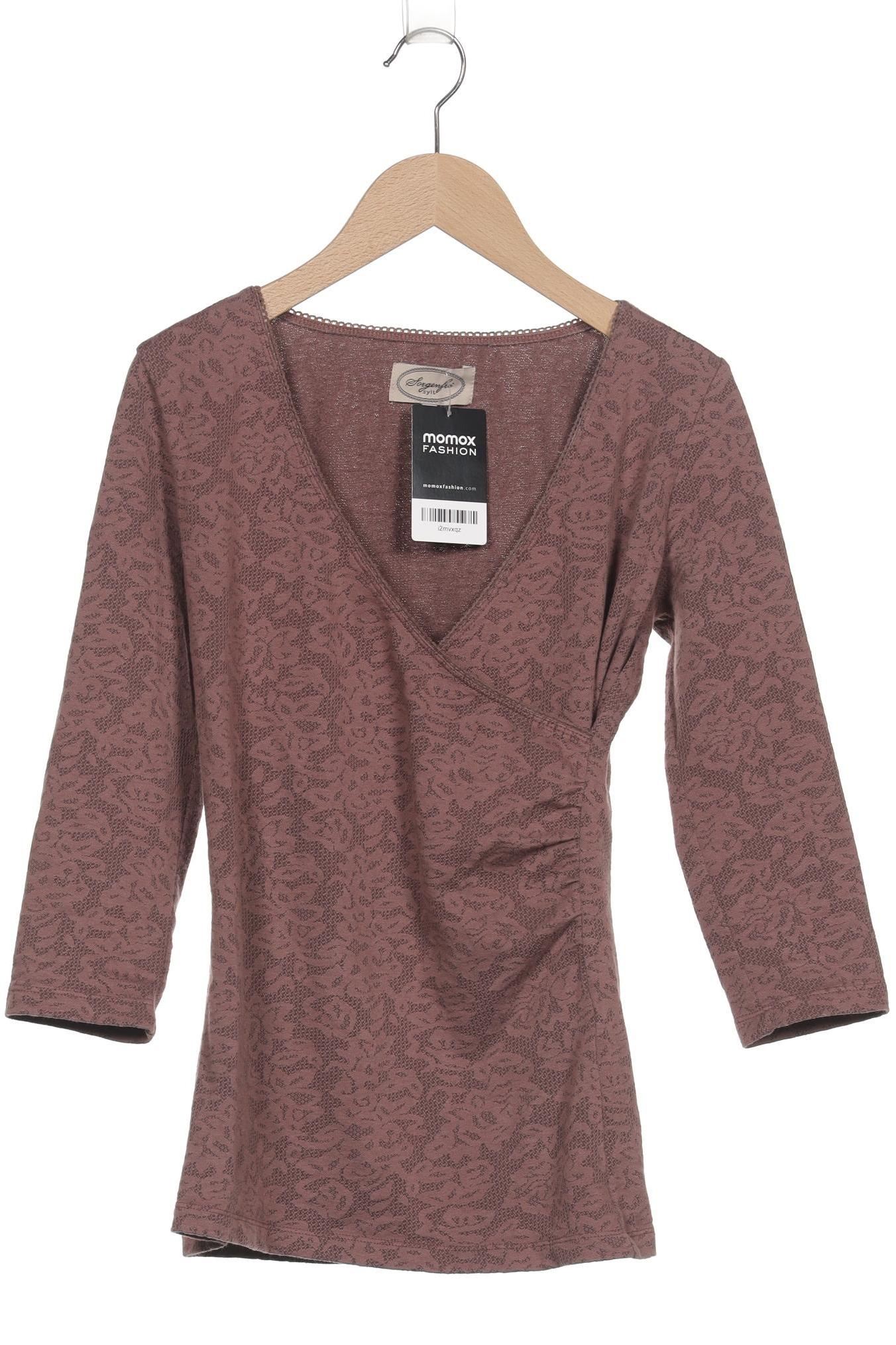 

Sorgenfri Sylt Damen Langarmshirt, pink, Gr. 34