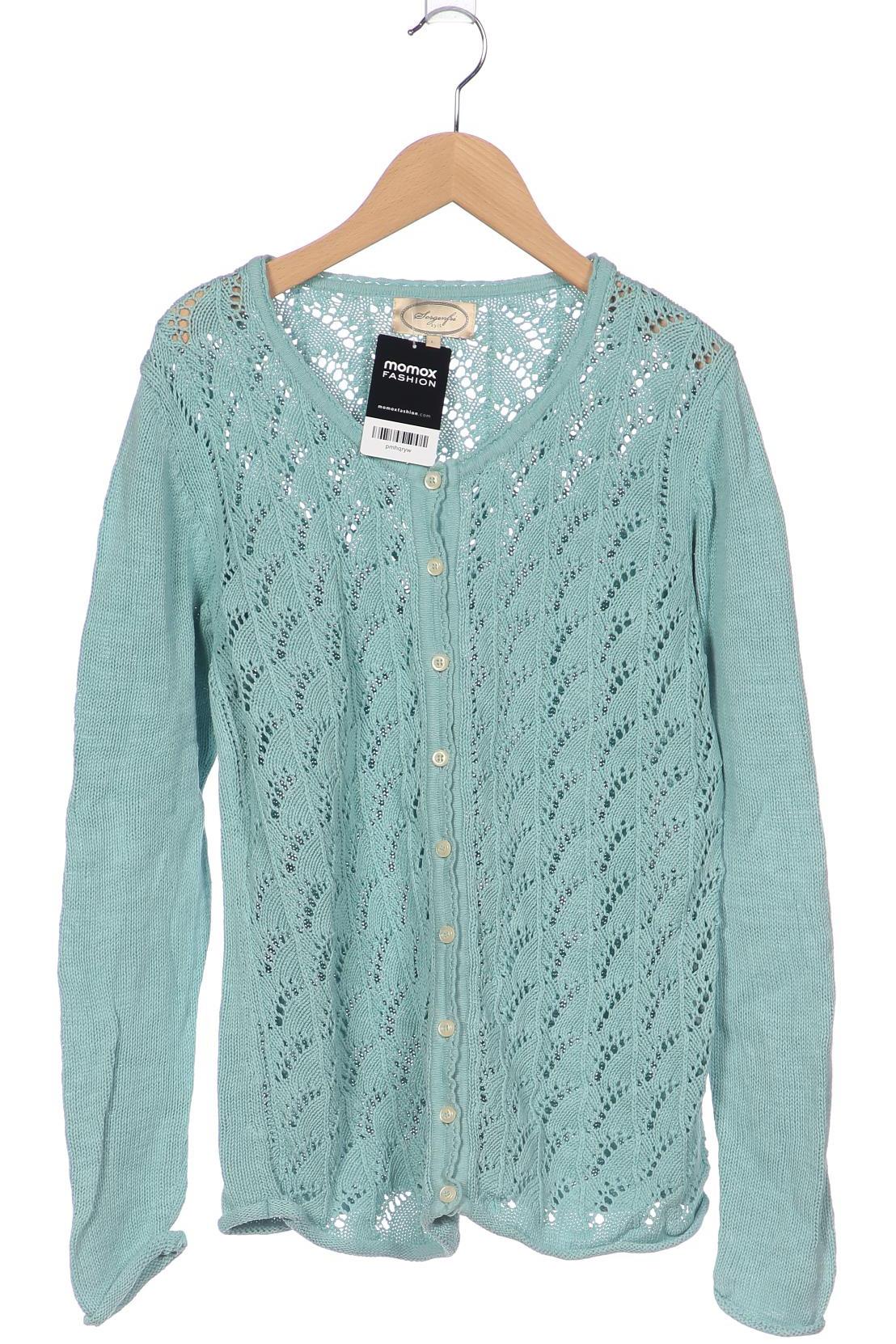

Sorgenfri Sylt Damen Strickjacke, türkis, Gr. 42