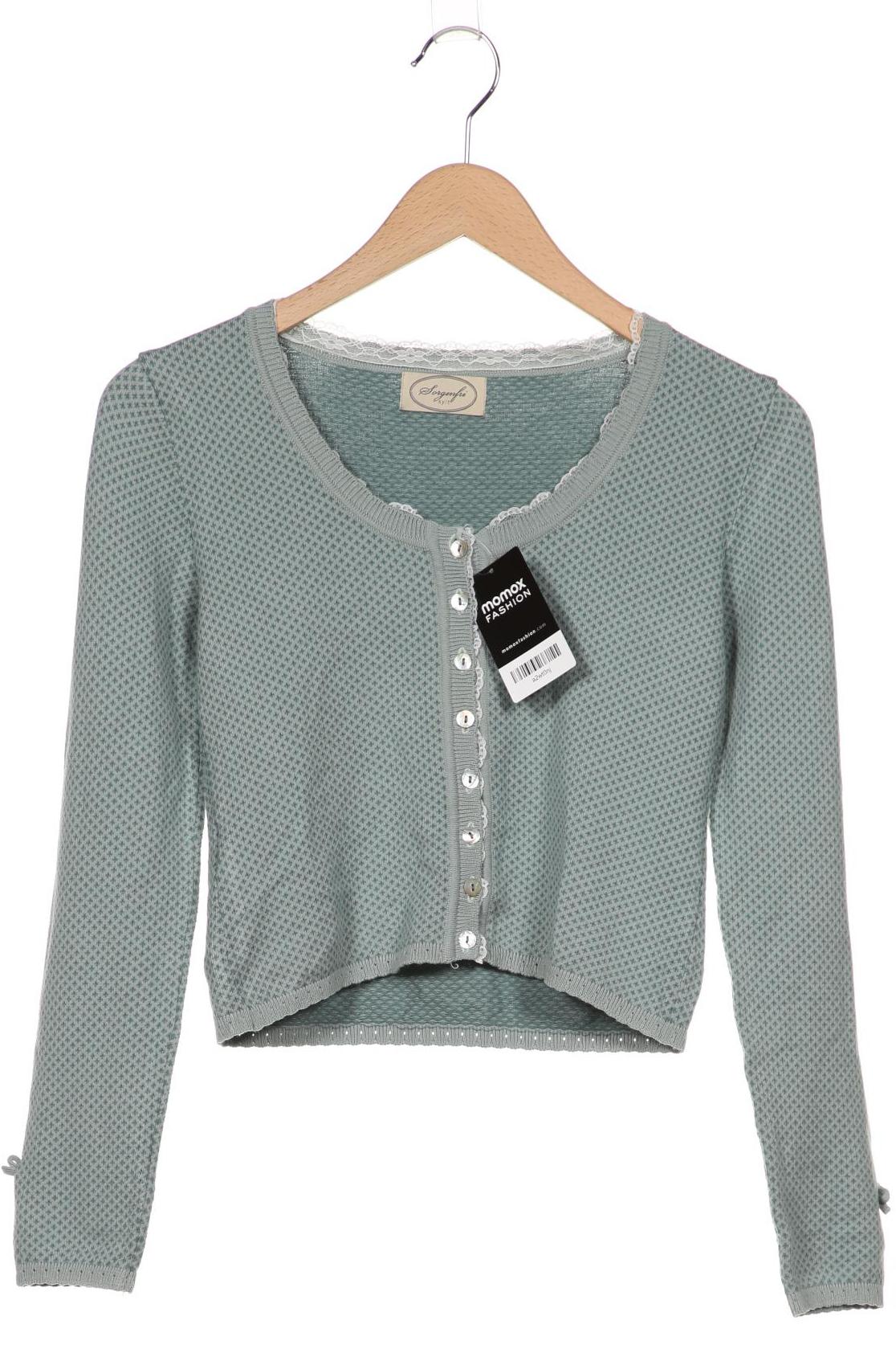 

Sorgenfri Sylt Damen Strickjacke, türkis, Gr. 36