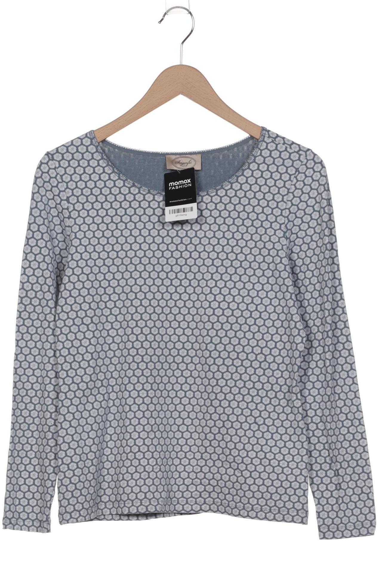 

Sorgenfri Sylt Damen Langarmshirt, blau, Gr. 42