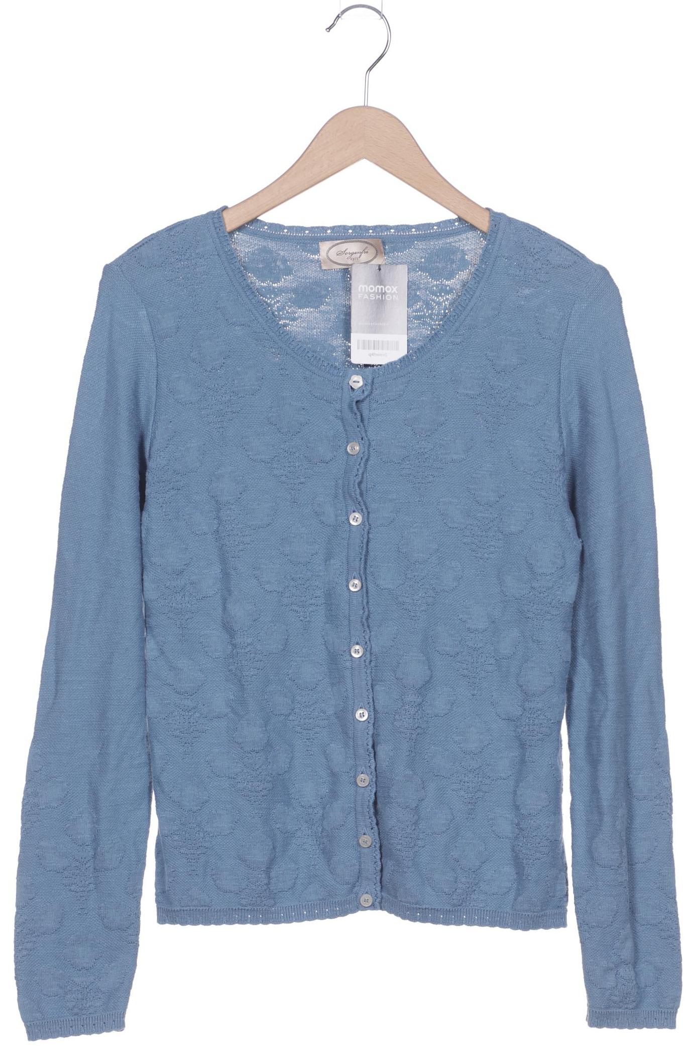 

Sorgenfri Sylt Damen Strickjacke, blau, Gr. 38