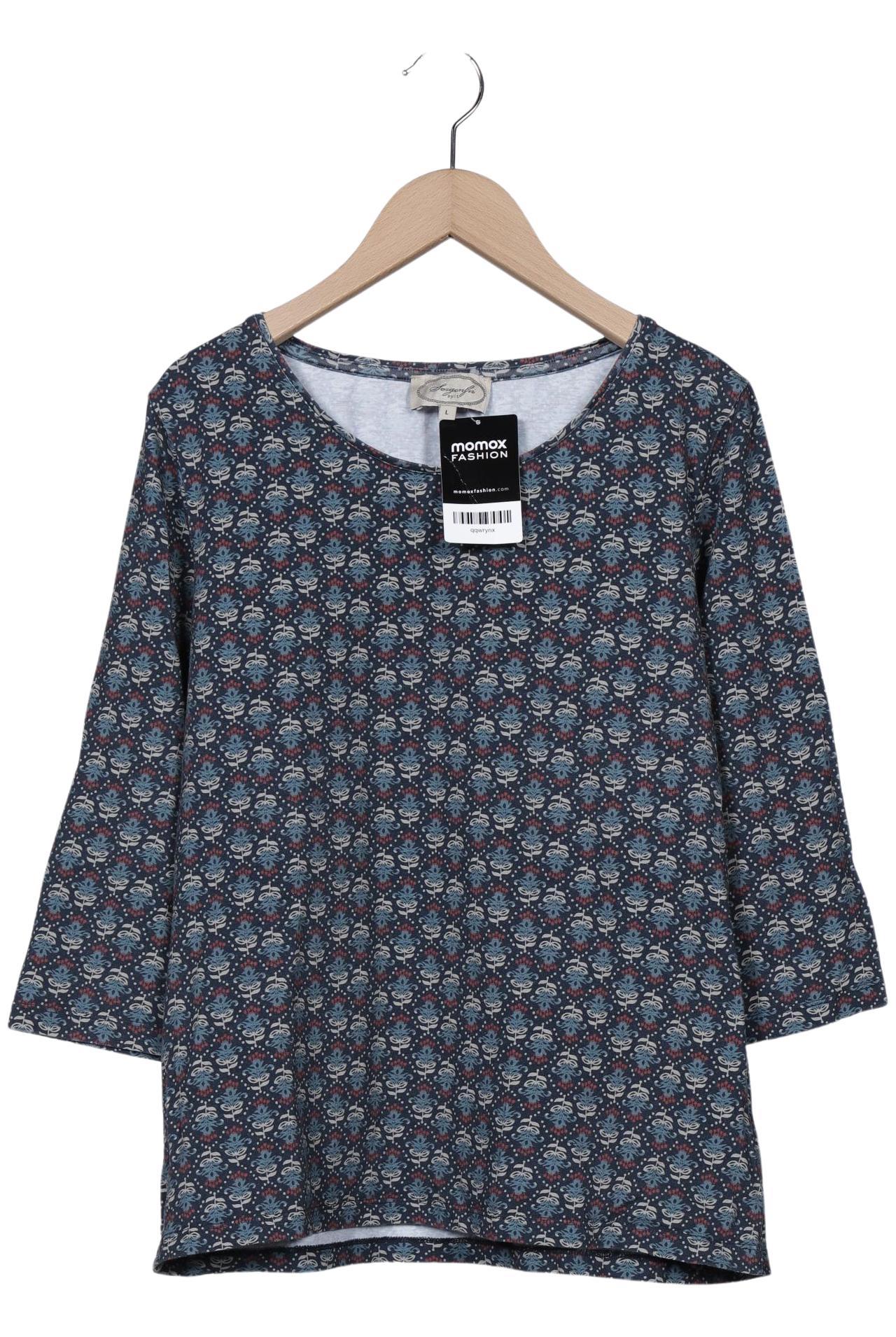 

Sorgenfri Sylt Damen Langarmshirt, marineblau, Gr. 42