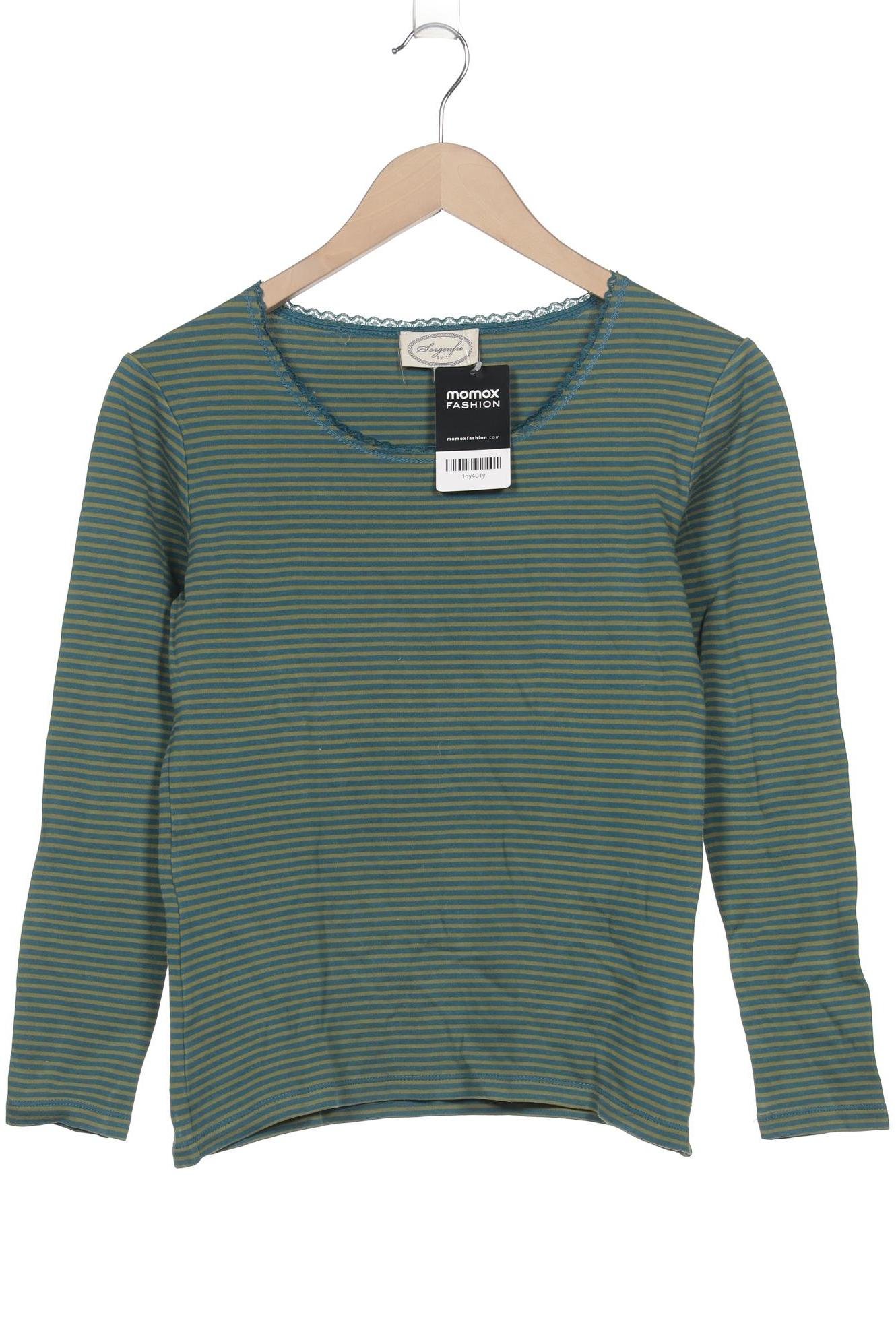 

Sorgenfri Sylt Damen Langarmshirt, grün, Gr. 36
