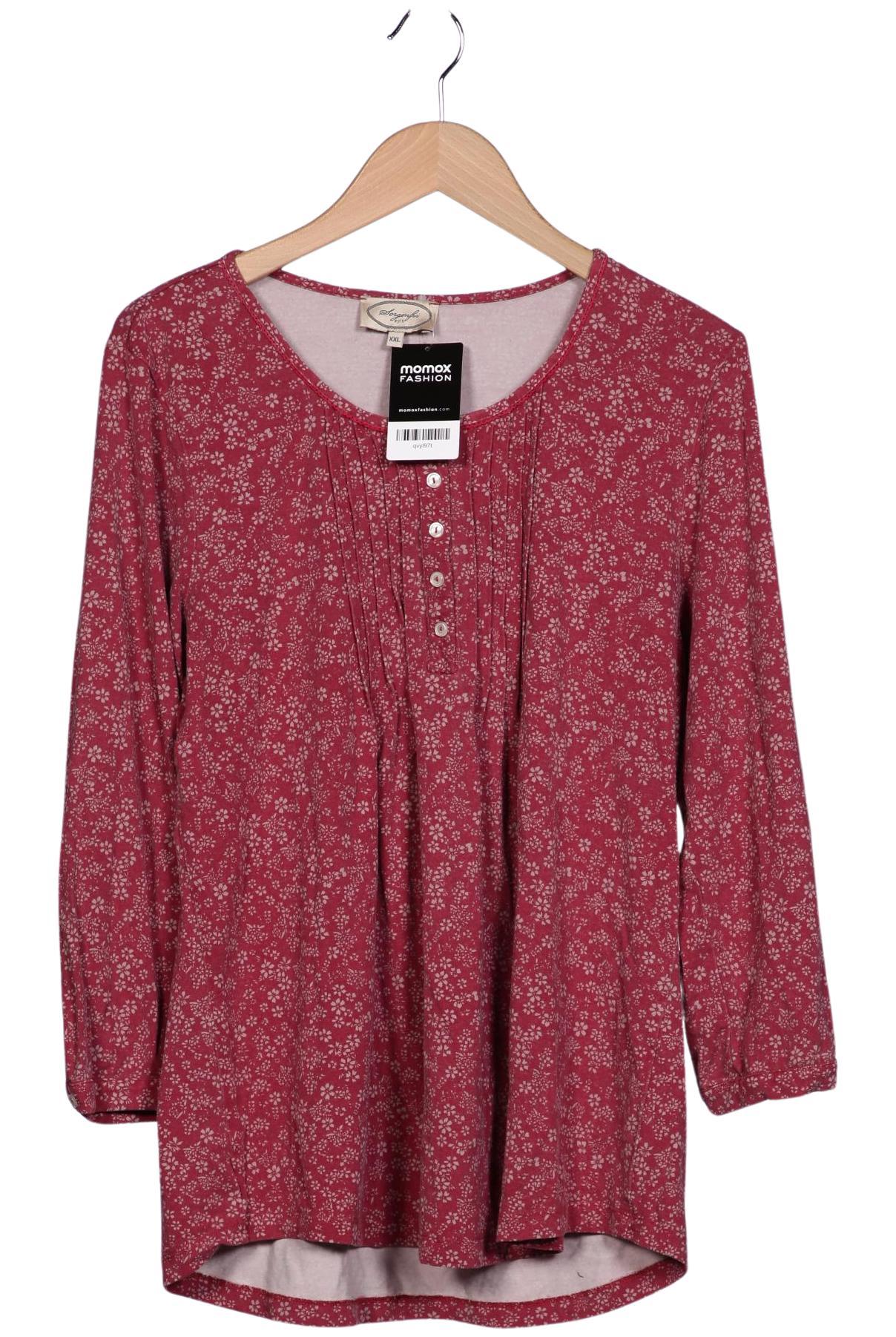 

Sorgenfri Sylt Damen Langarmshirt, bordeaux, Gr. 46