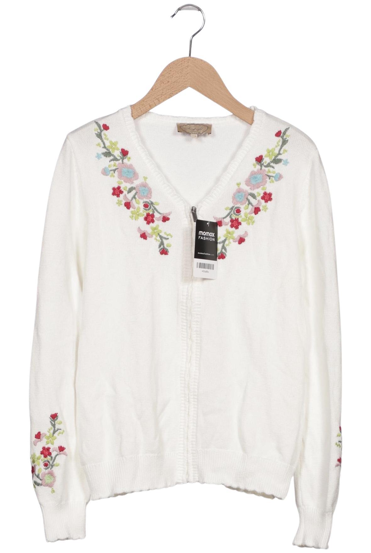 

Sorgenfri Sylt Damen Strickjacke, weiß, Gr. 34