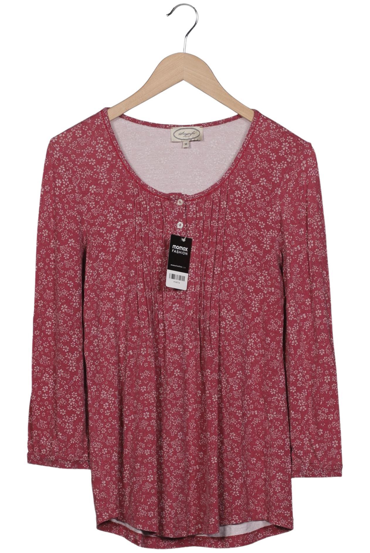 

Sorgenfri Sylt Damen Langarmshirt, rot, Gr. 38