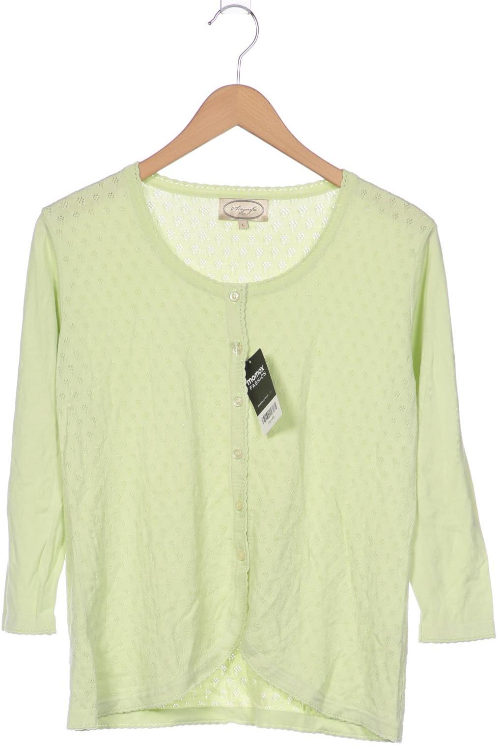

Sorgenfri Sylt Damen Strickjacke, grün, Gr. 42