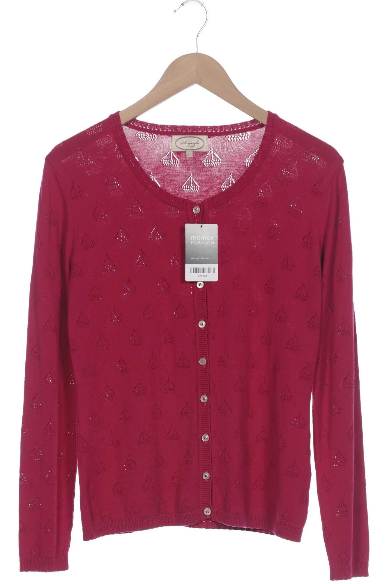 

Sorgenfri Sylt Damen Strickjacke, pink, Gr. 42