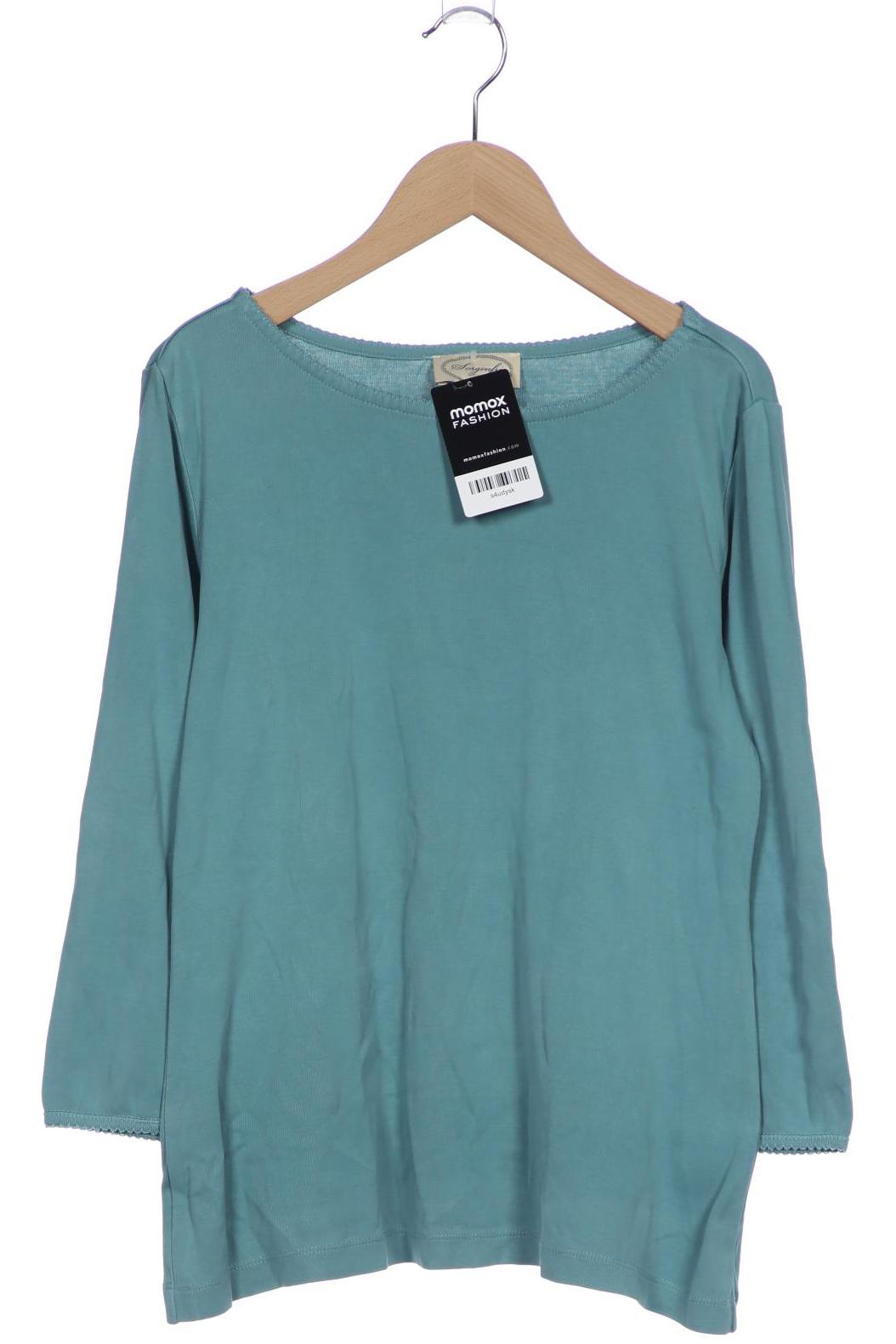 

Sorgenfri Sylt Damen Langarmshirt, türkis, Gr. 38