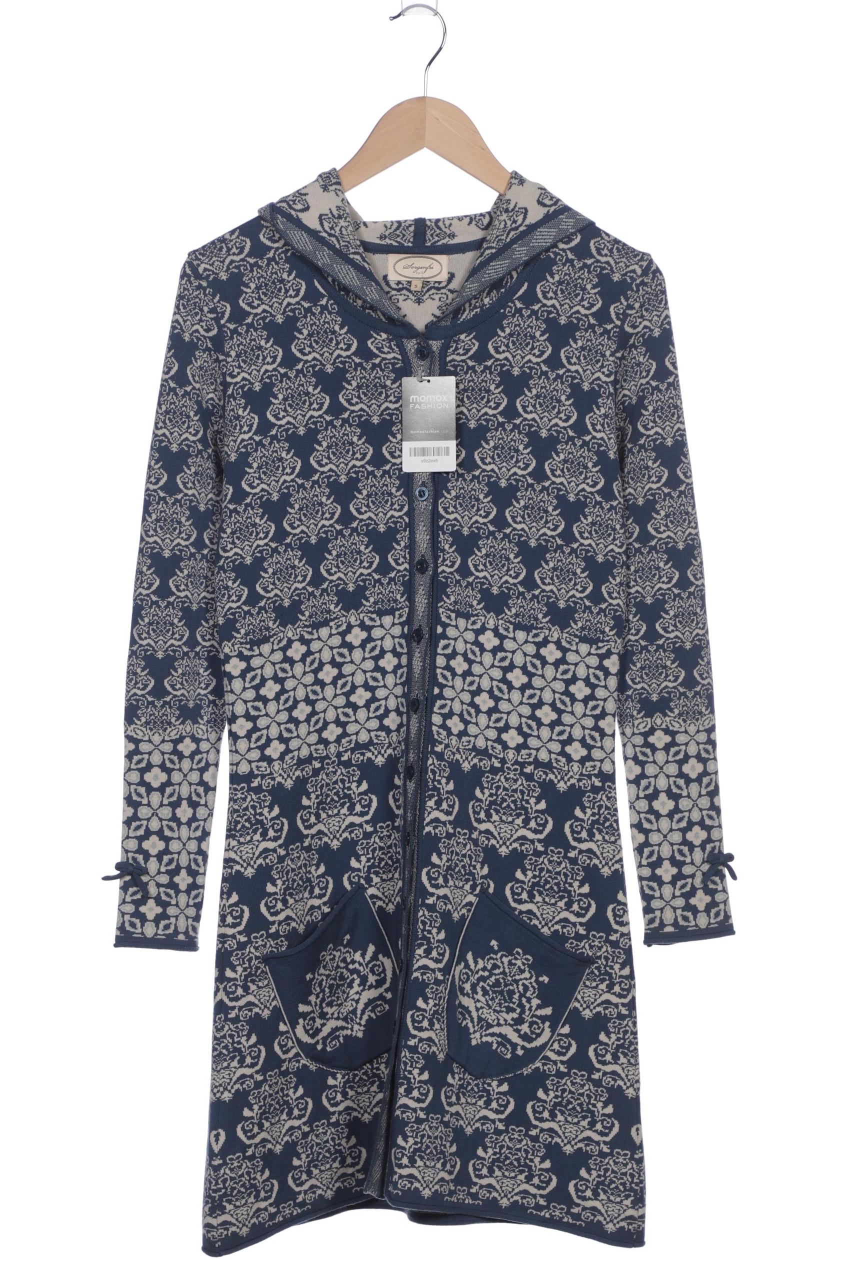 

Sorgenfri Sylt Damen Strickjacke, blau, Gr. 36