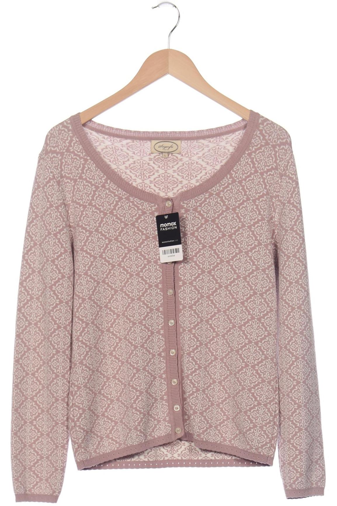 

Sorgenfri Sylt Damen Strickjacke, pink, Gr. 42