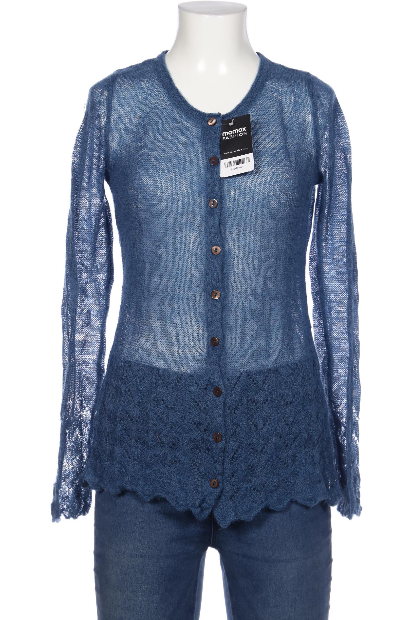 

Sorgenfri Sylt Damen Strickjacke, blau, Gr. 34