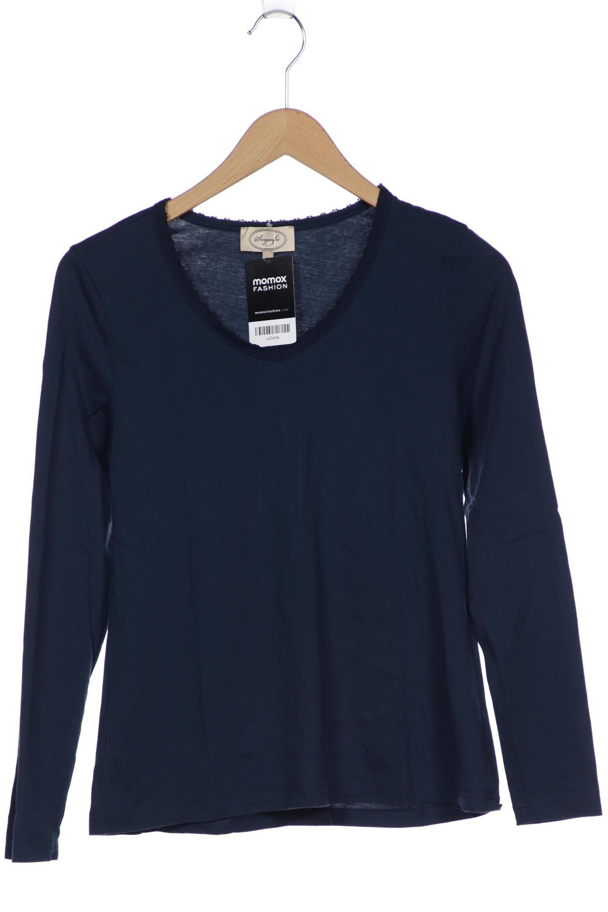

Sorgenfri Sylt Damen Langarmshirt, marineblau, Gr. 38