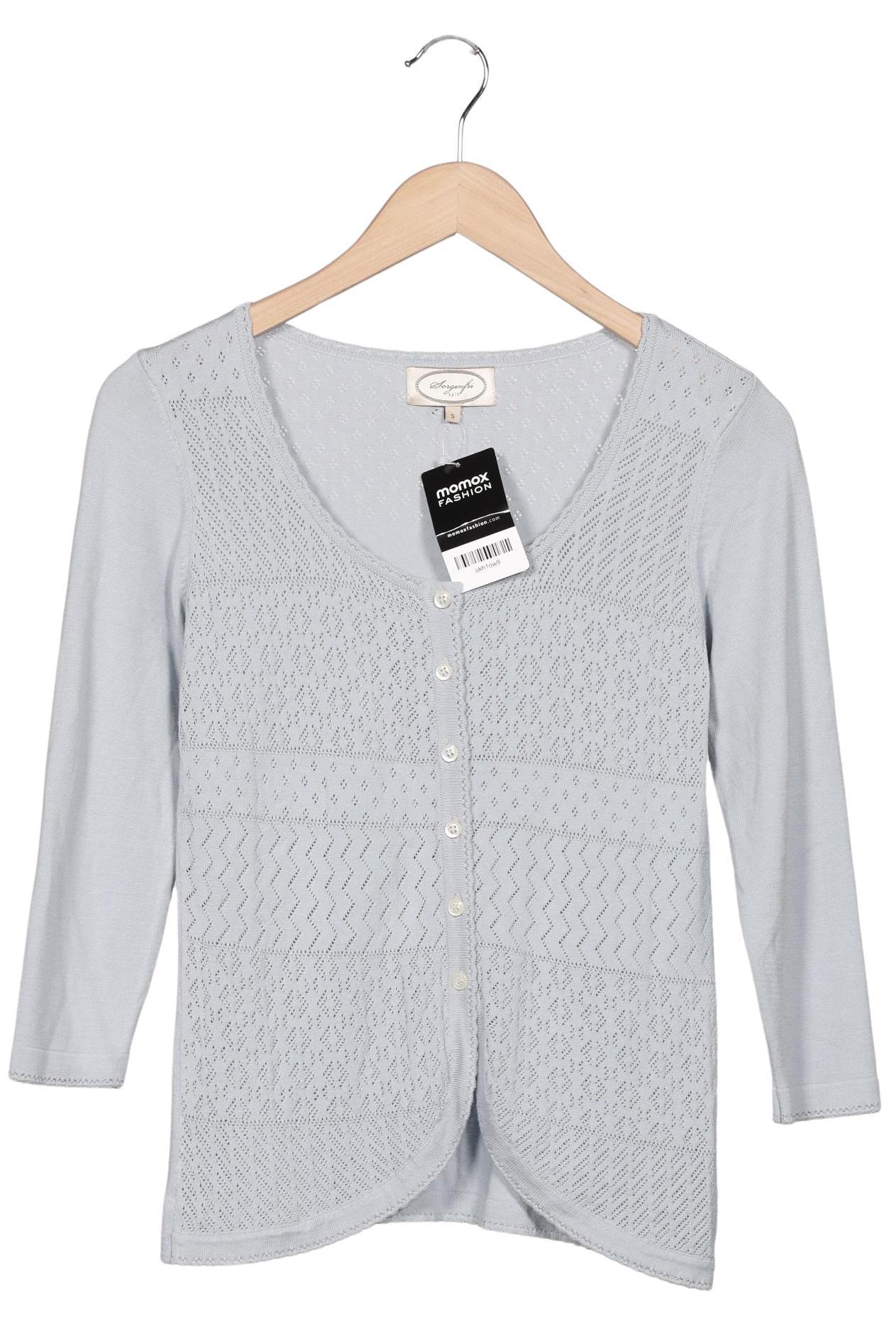 

Sorgenfri Sylt Damen Strickjacke, hellblau, Gr. 36