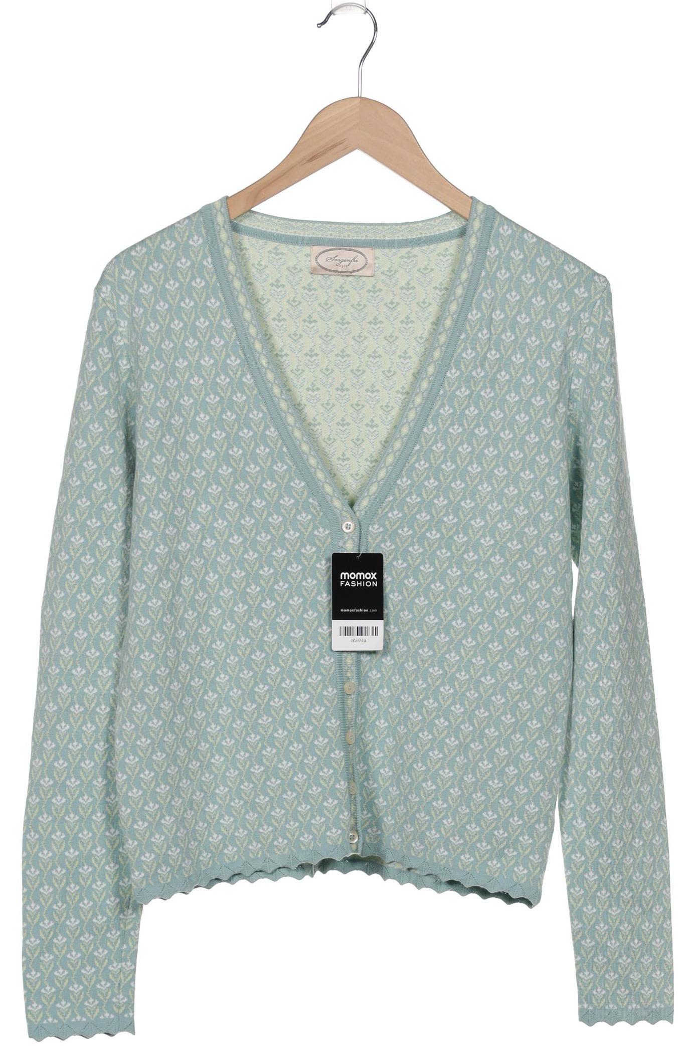 

Sorgenfri Sylt Damen Strickjacke, hellblau, Gr. 42