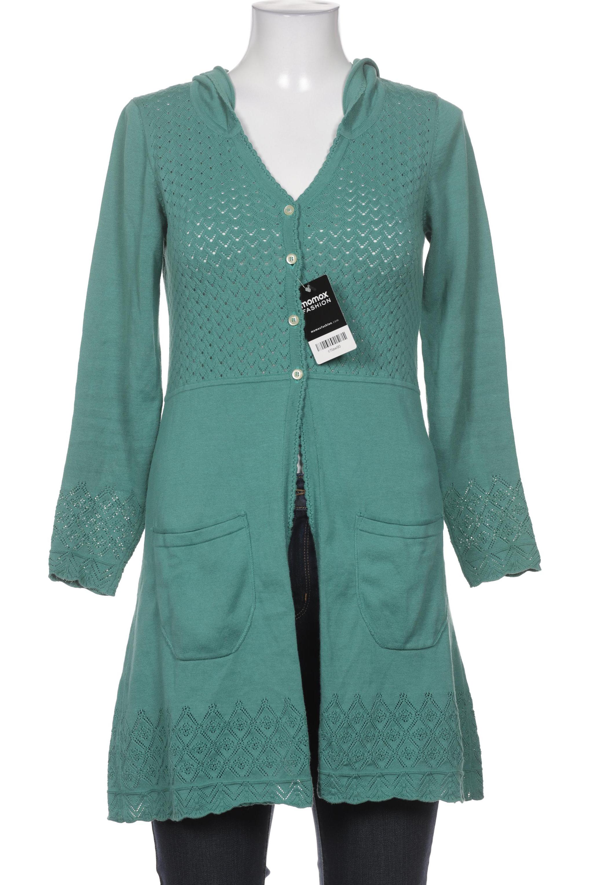 

Sorgenfri Sylt Damen Strickjacke, türkis, Gr. 36