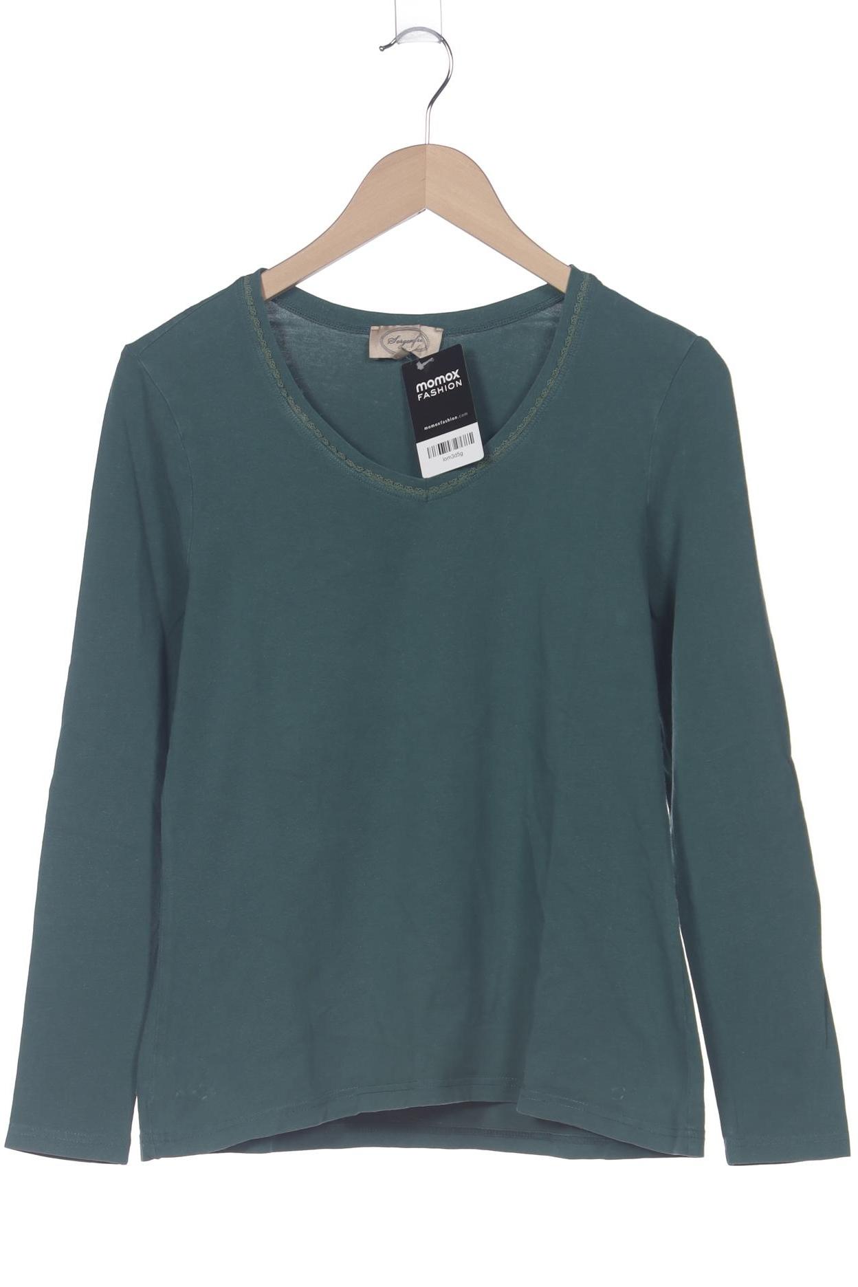 

Sorgenfri Sylt Damen Langarmshirt, grün, Gr. 42