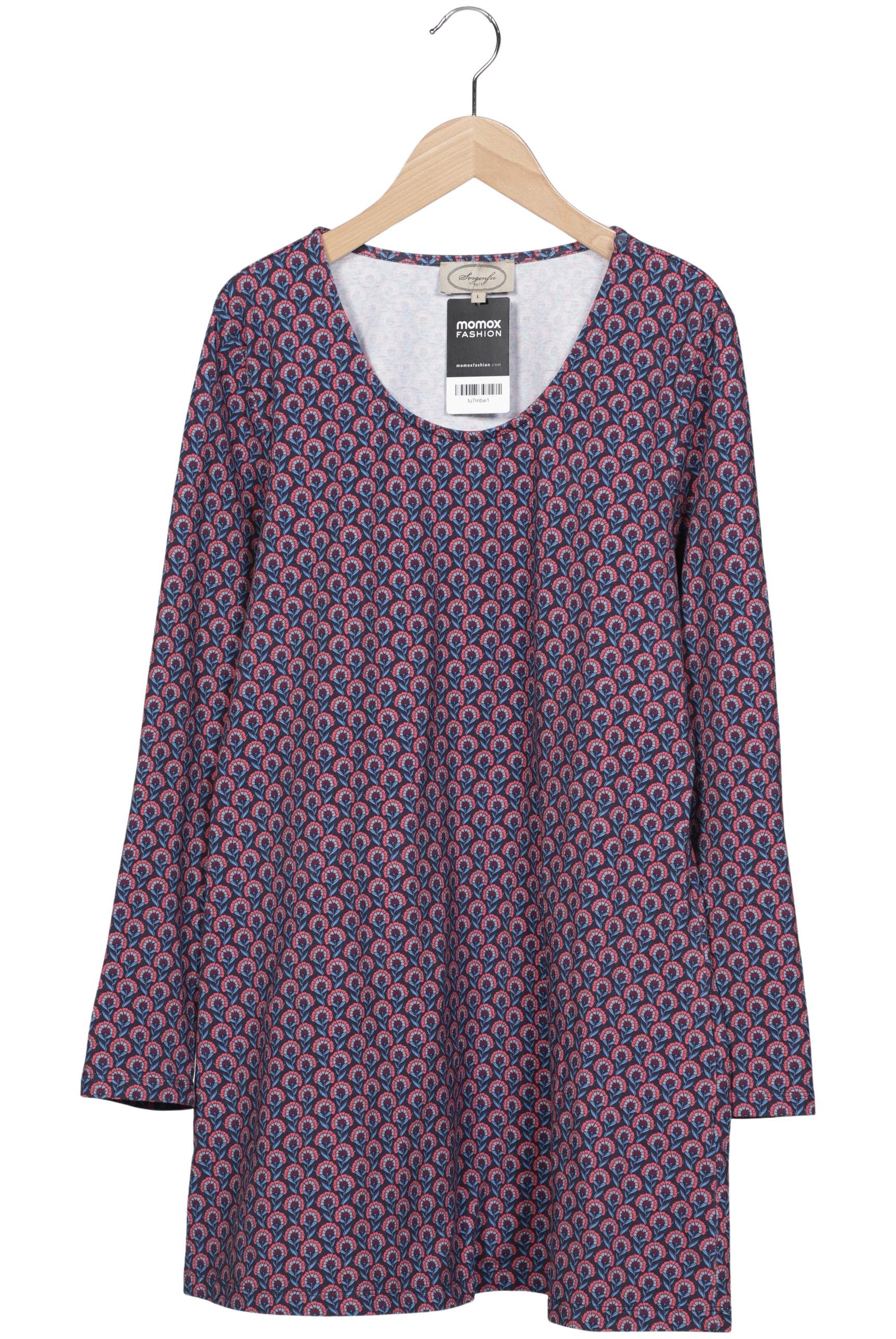 

Sorgenfri Sylt Damen Langarmshirt, blau, Gr. 42