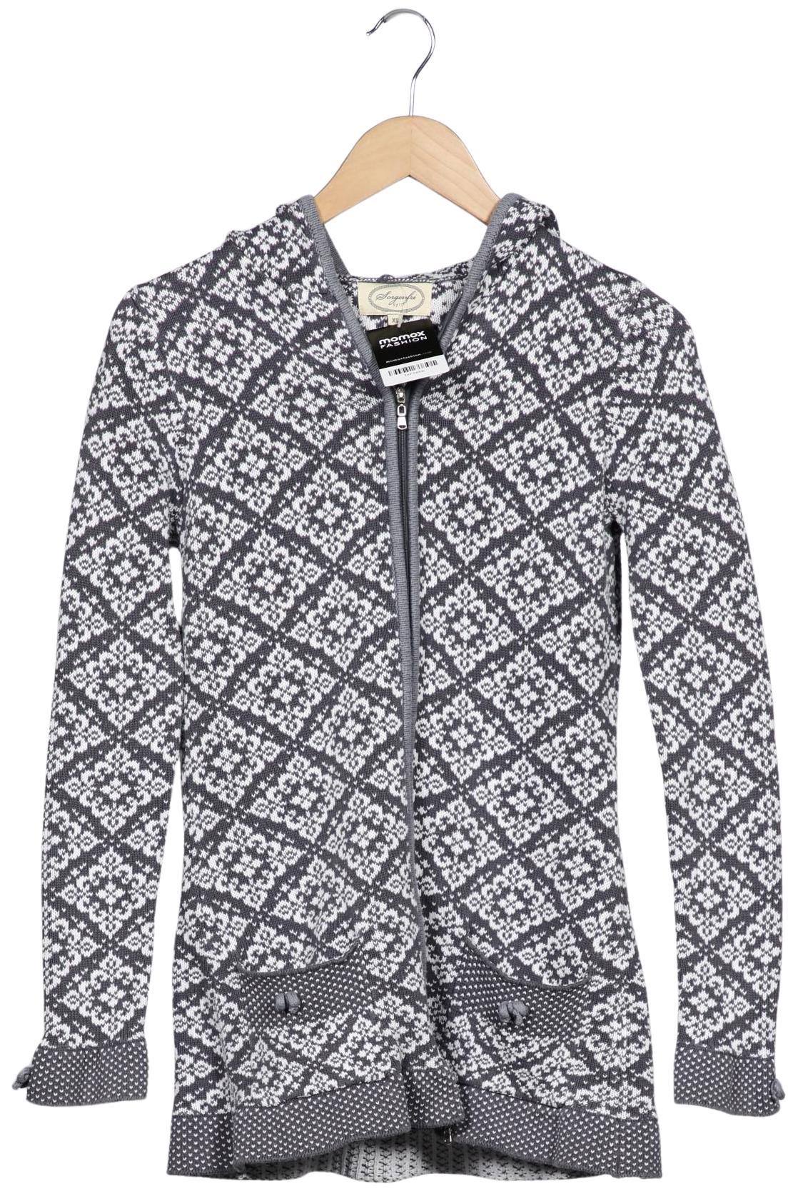 

Sorgenfri Sylt Damen Strickjacke, grau, Gr. 34