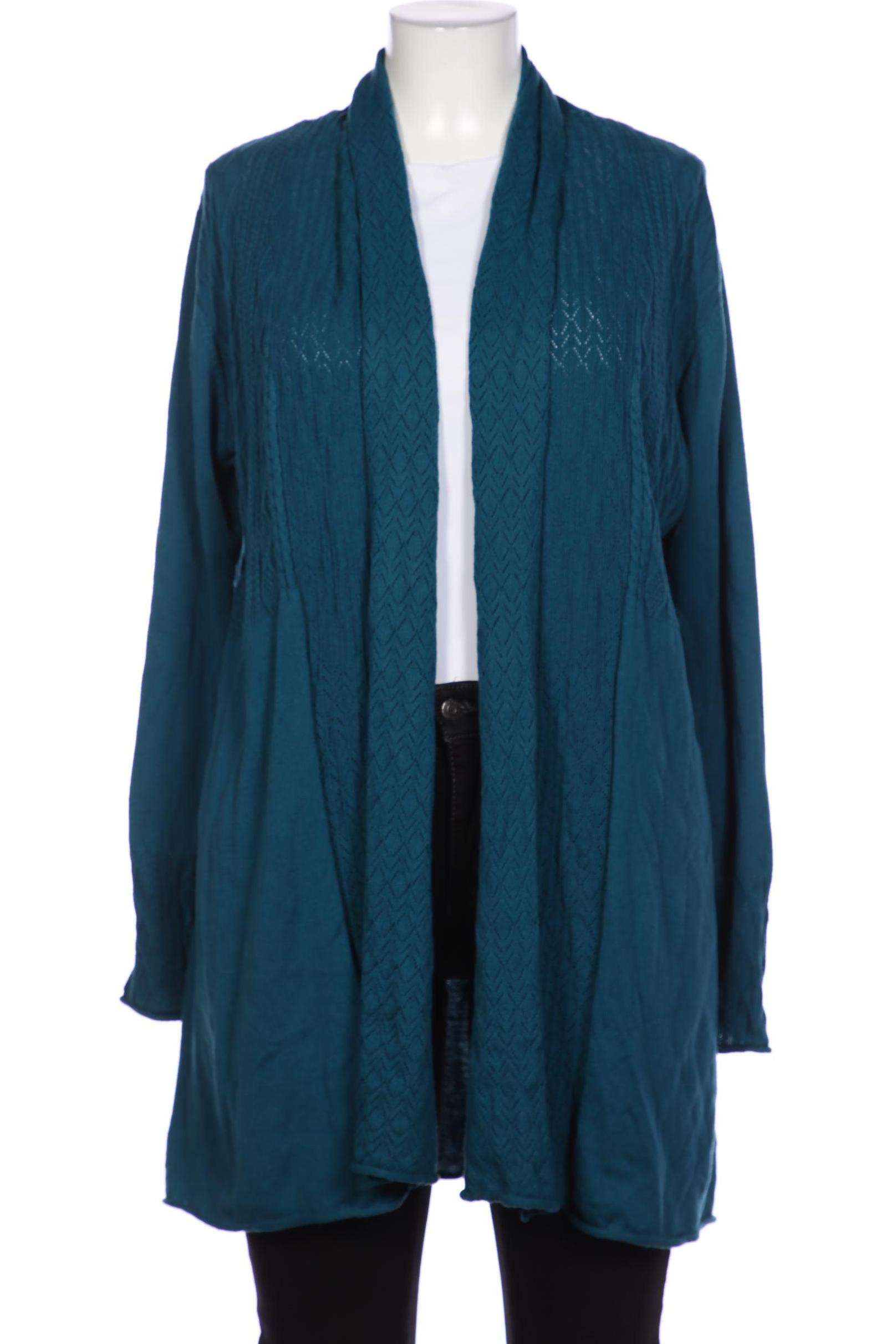 

Sorgenfri Sylt Damen Strickjacke, türkis, Gr. 46