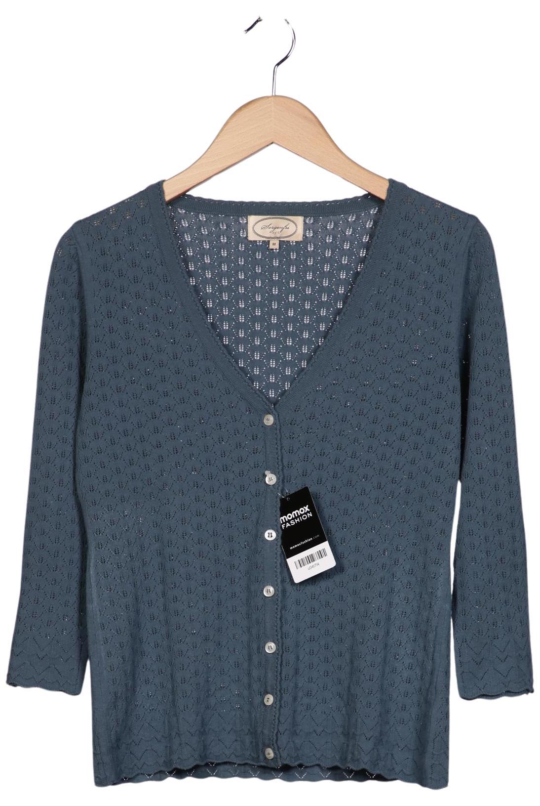 

Sorgenfri Sylt Damen Strickjacke, blau, Gr. 38